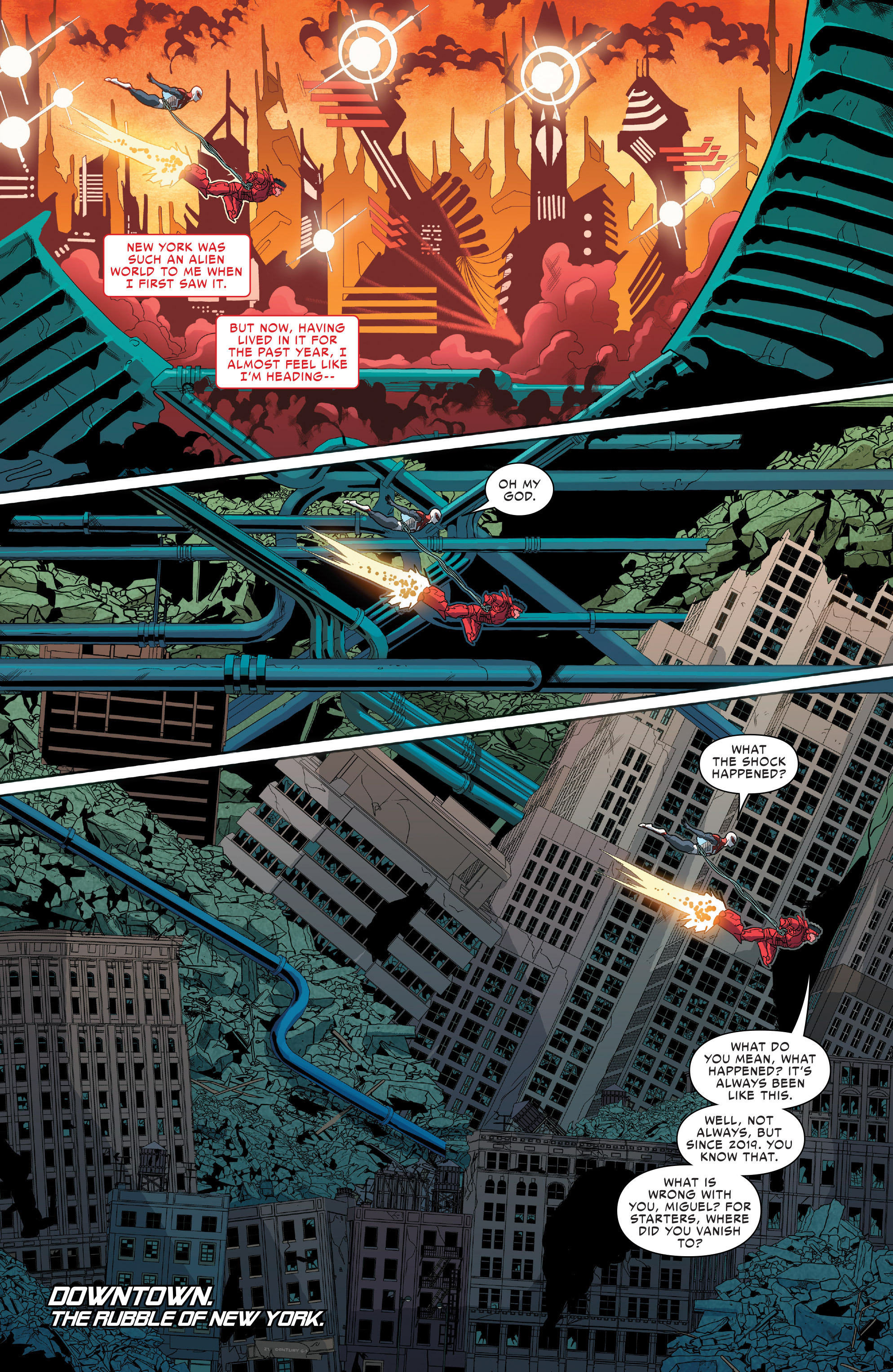 Read online Spider-Man 2099 (2015) comic -  Issue #11 - 14