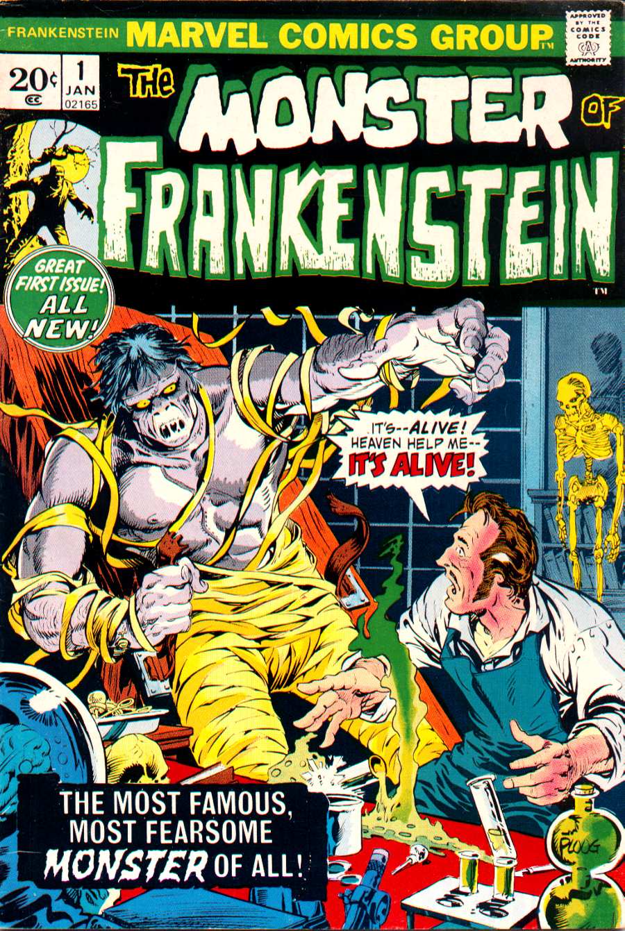 Read online Frankenstein (1973) comic -  Issue #1 - 1