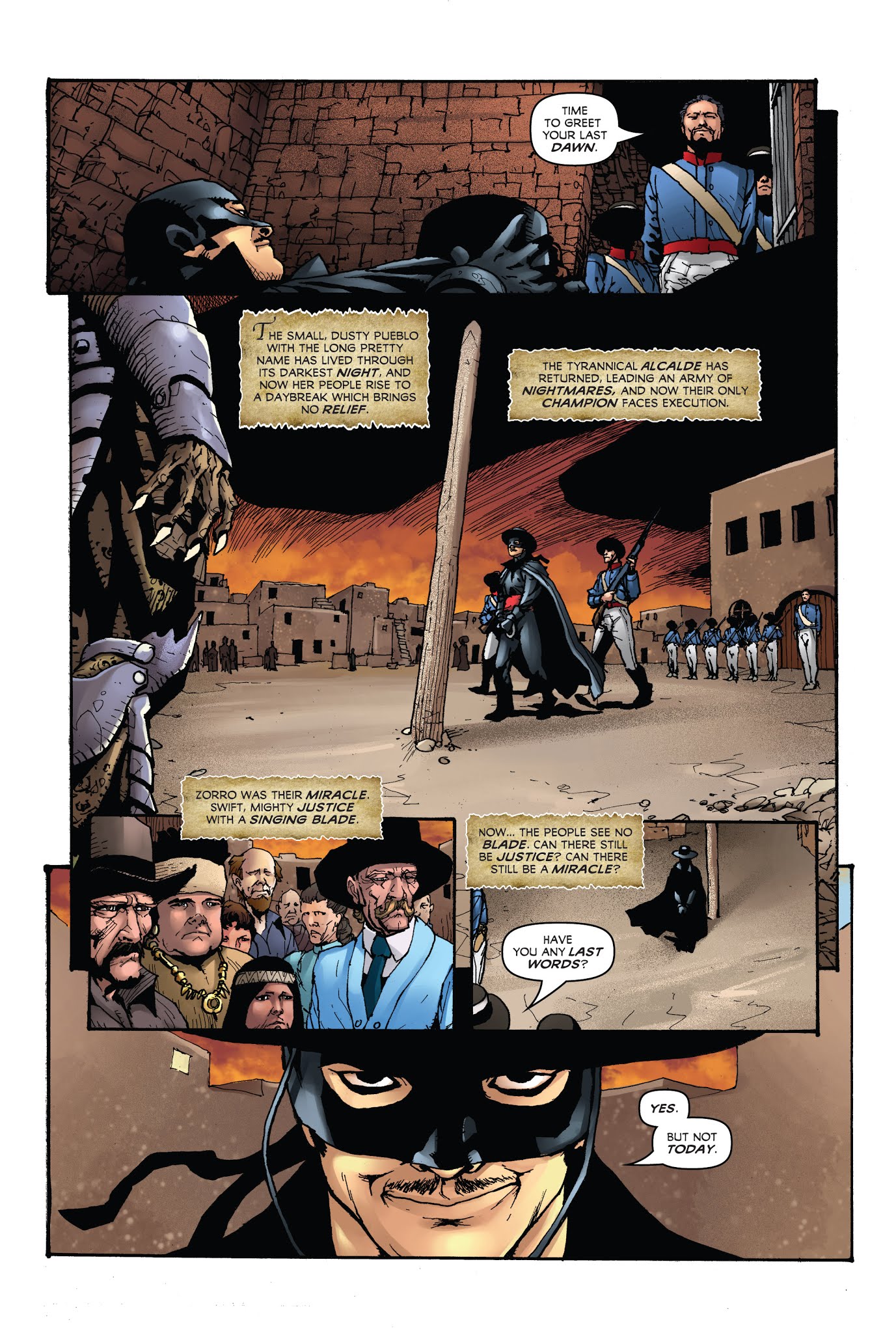 Read online Zorro: Swords of Hell comic -  Issue #2 - 16