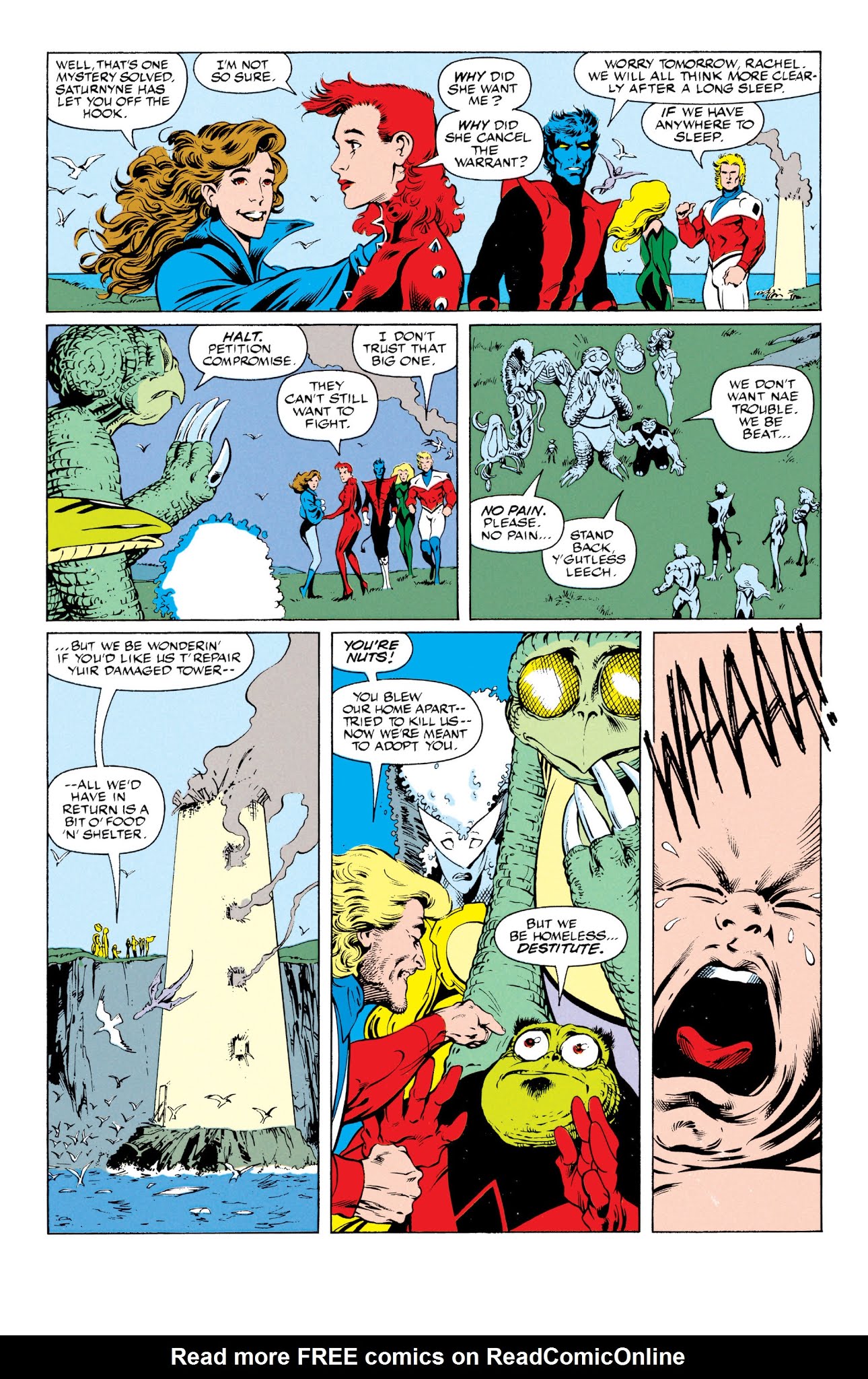 Read online Excalibur Visionaries: Alan Davis comic -  Issue # TPB 1 (Part 1) - 23