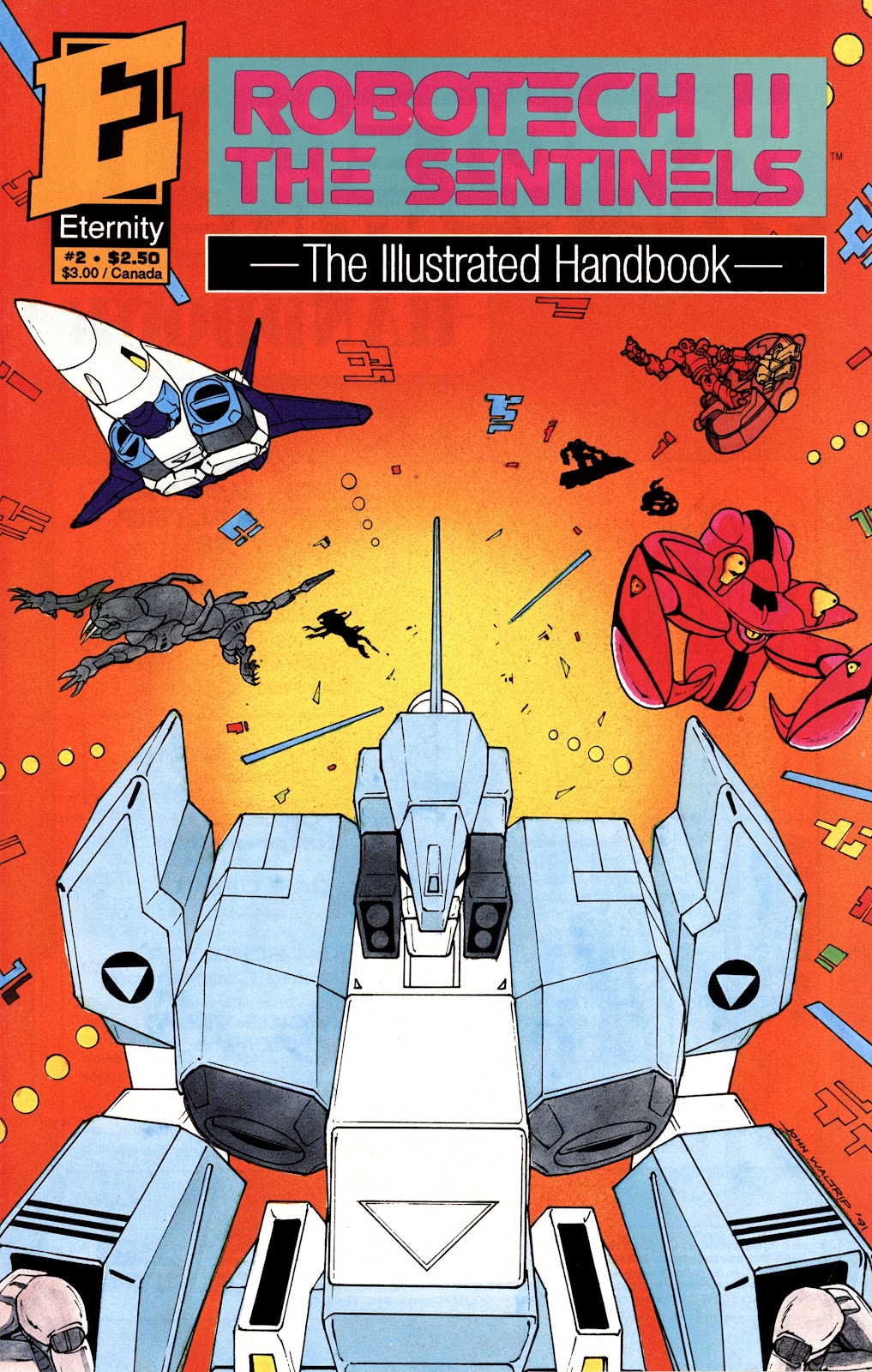 Robotech II: The Sentinels issue Handbook 2 - Page 1
