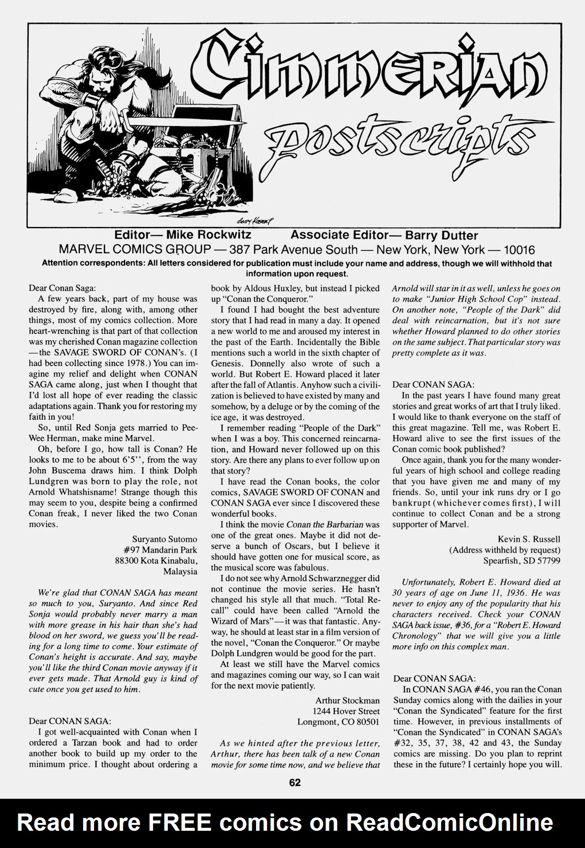 Read online Conan Saga comic -  Issue #49 - 64