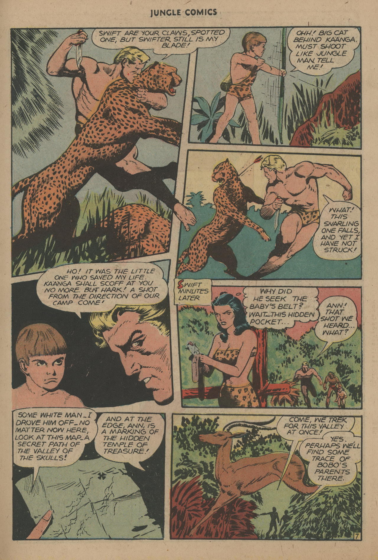 Read online Jungle Comics comic -  Issue #81 - 9