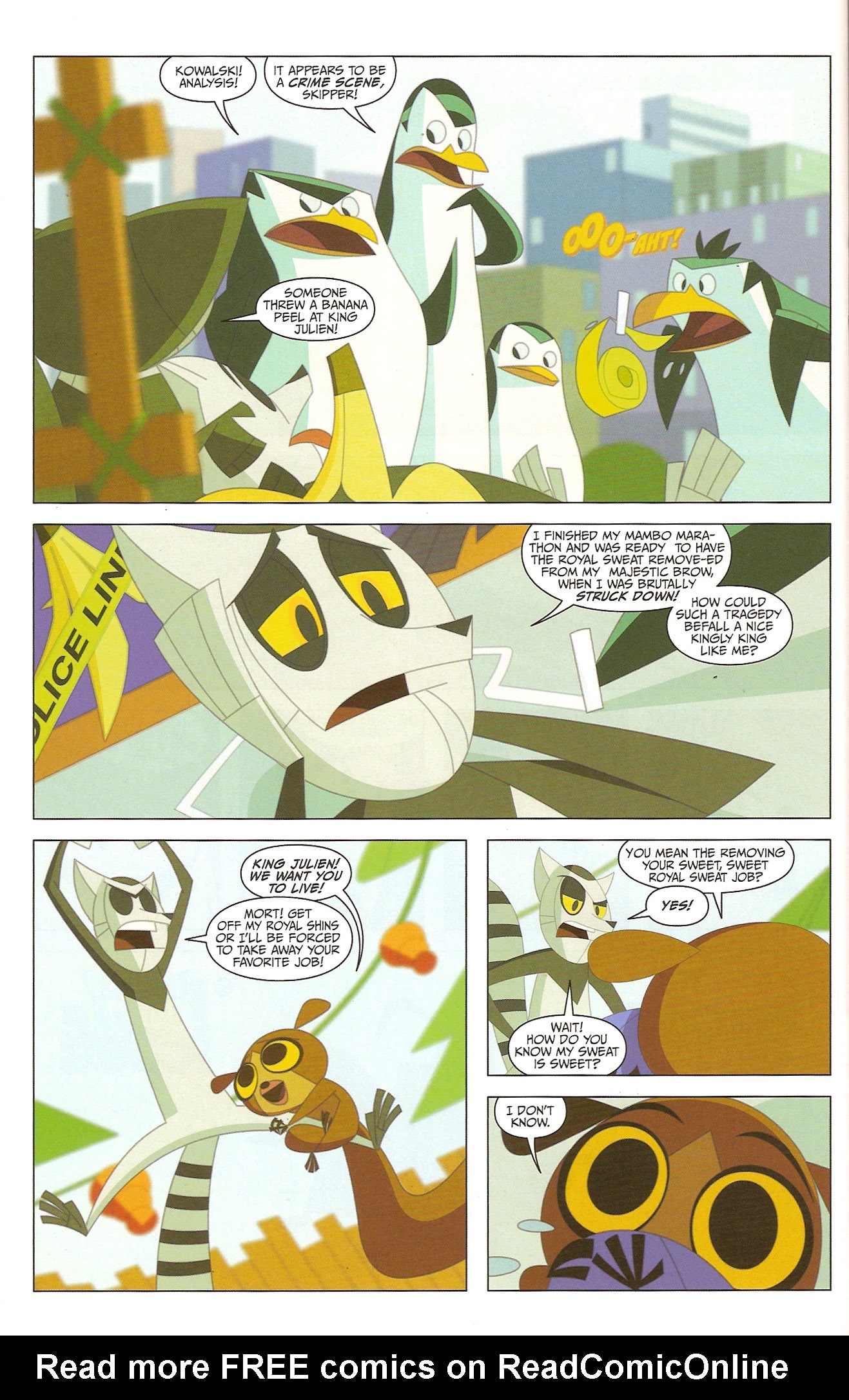 Read online Penguins of Madagascar comic -  Issue #1 - 32