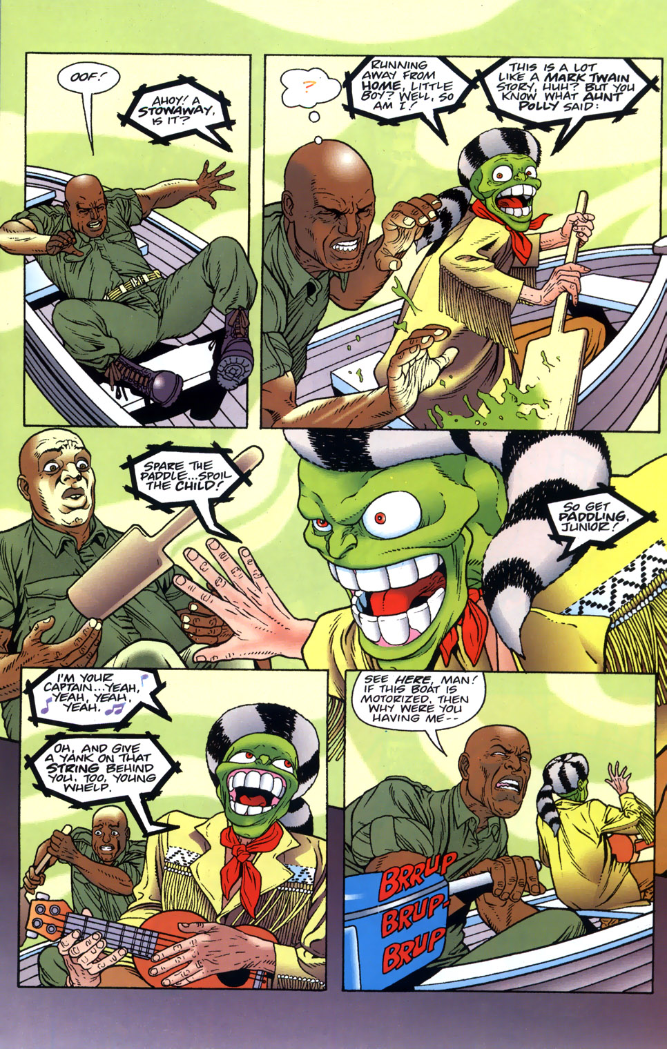 Read online The Mask: World Tour comic -  Issue #1 - 10