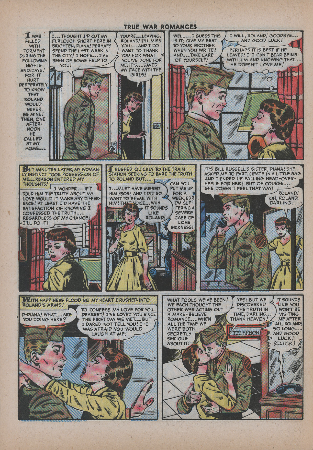 Read online True War Romances comic -  Issue #16 - 32