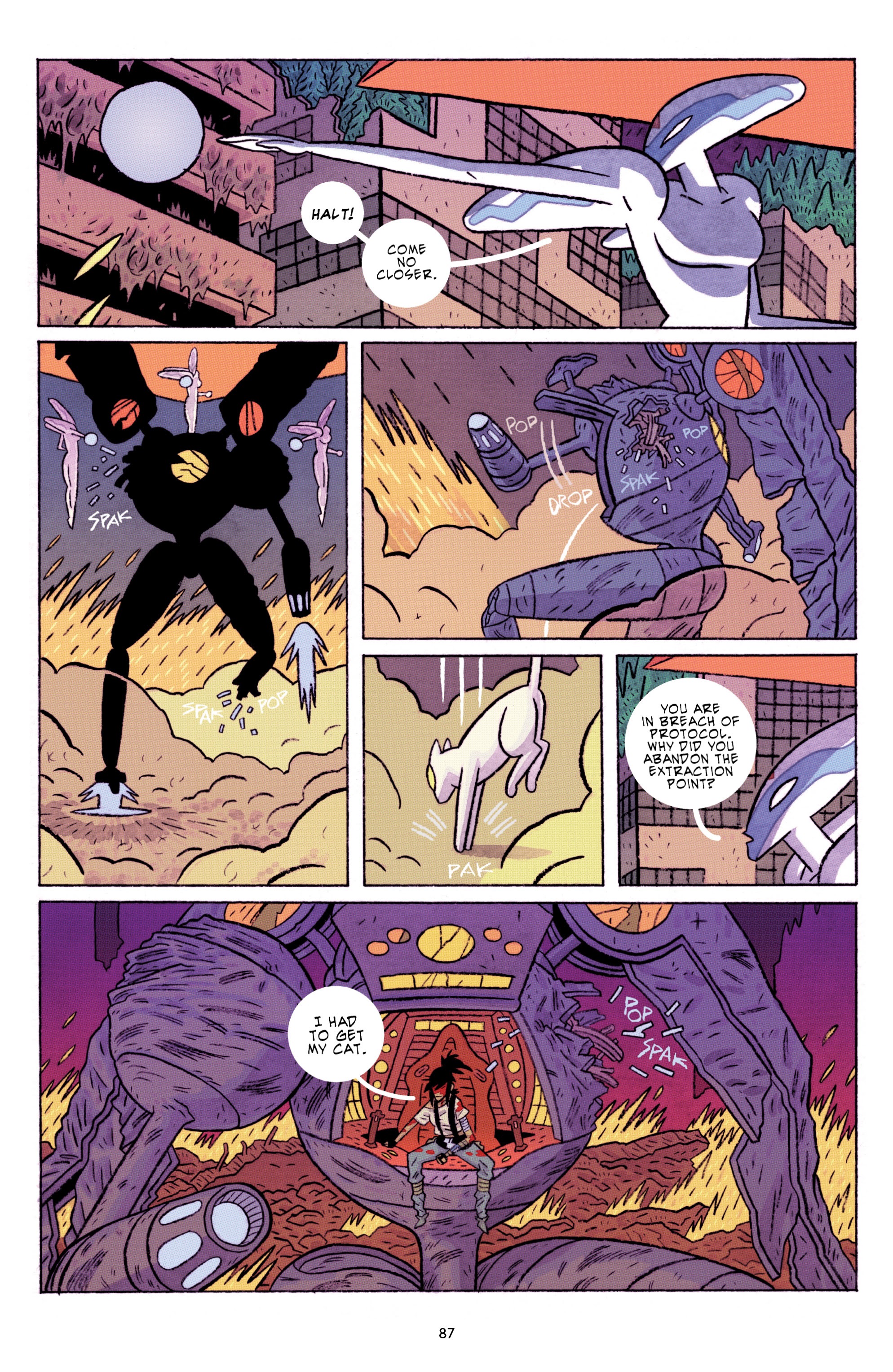 Read online ApocalyptiGirl: An Aria for the End Times (2020) comic -  Issue # TPB - 88