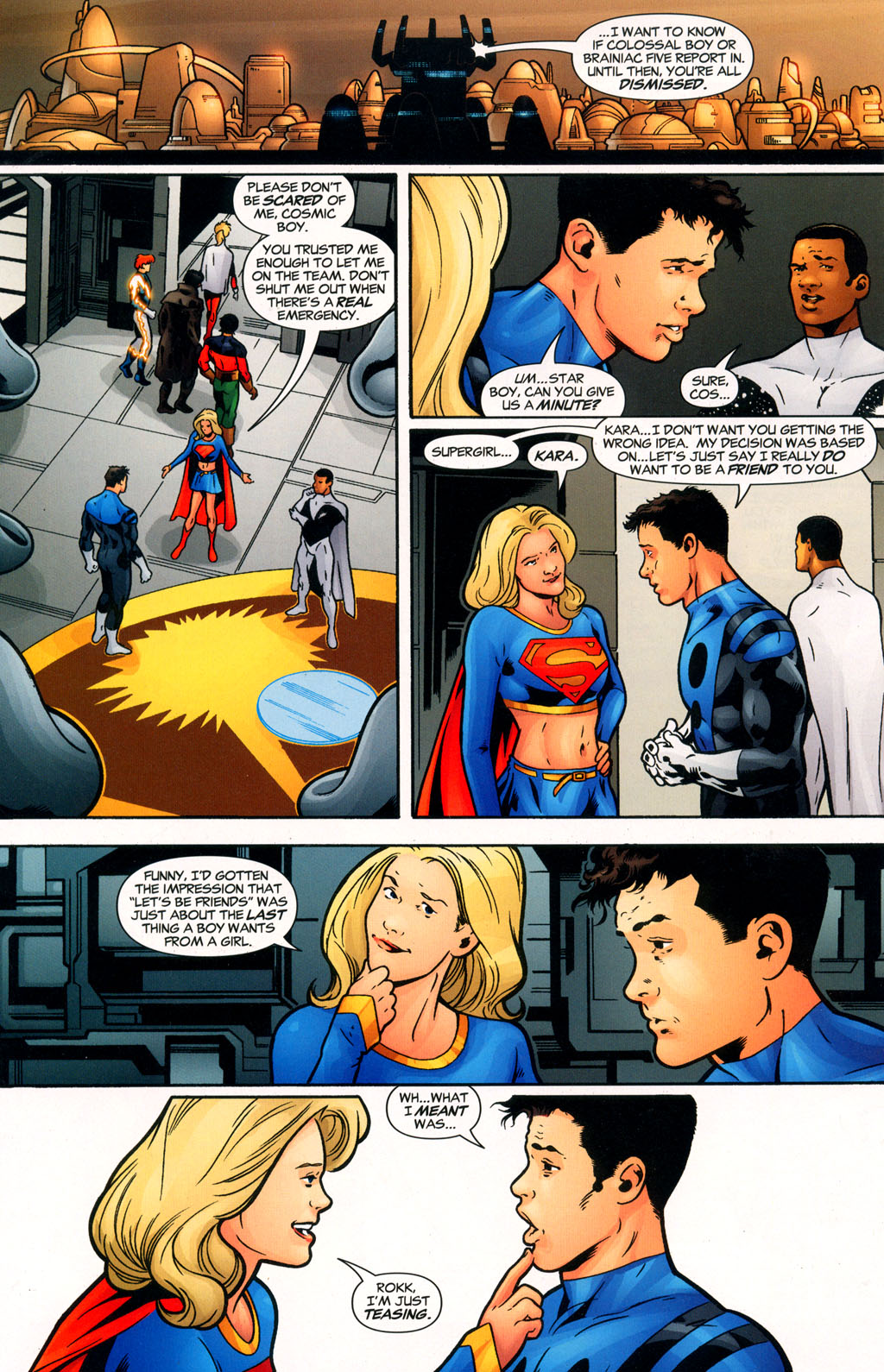 Read online Supergirl and the Legion of Super-Heroes comic -  Issue #20 - 22