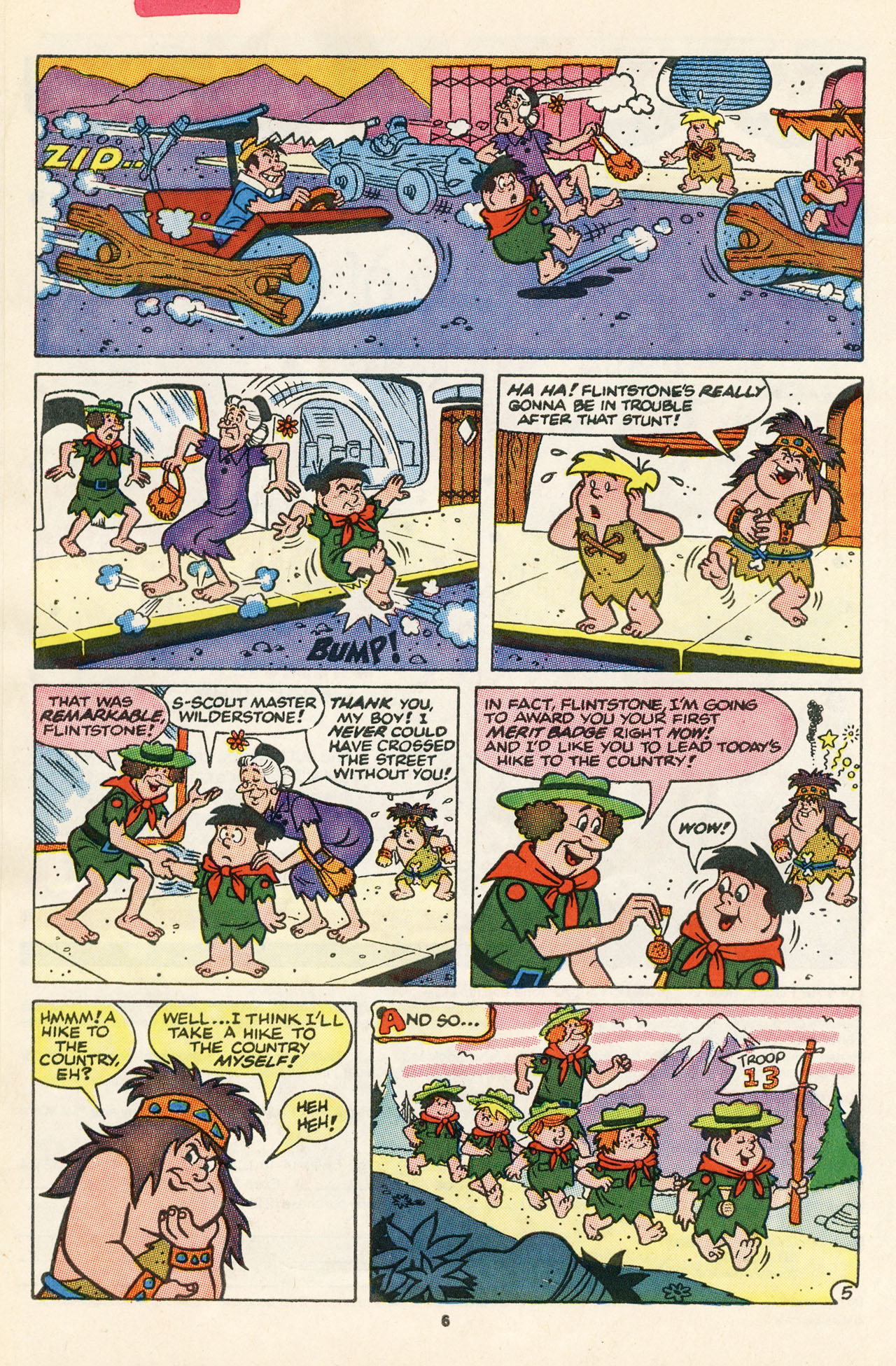 Read online The Flintstone Kids comic -  Issue #8 - 8