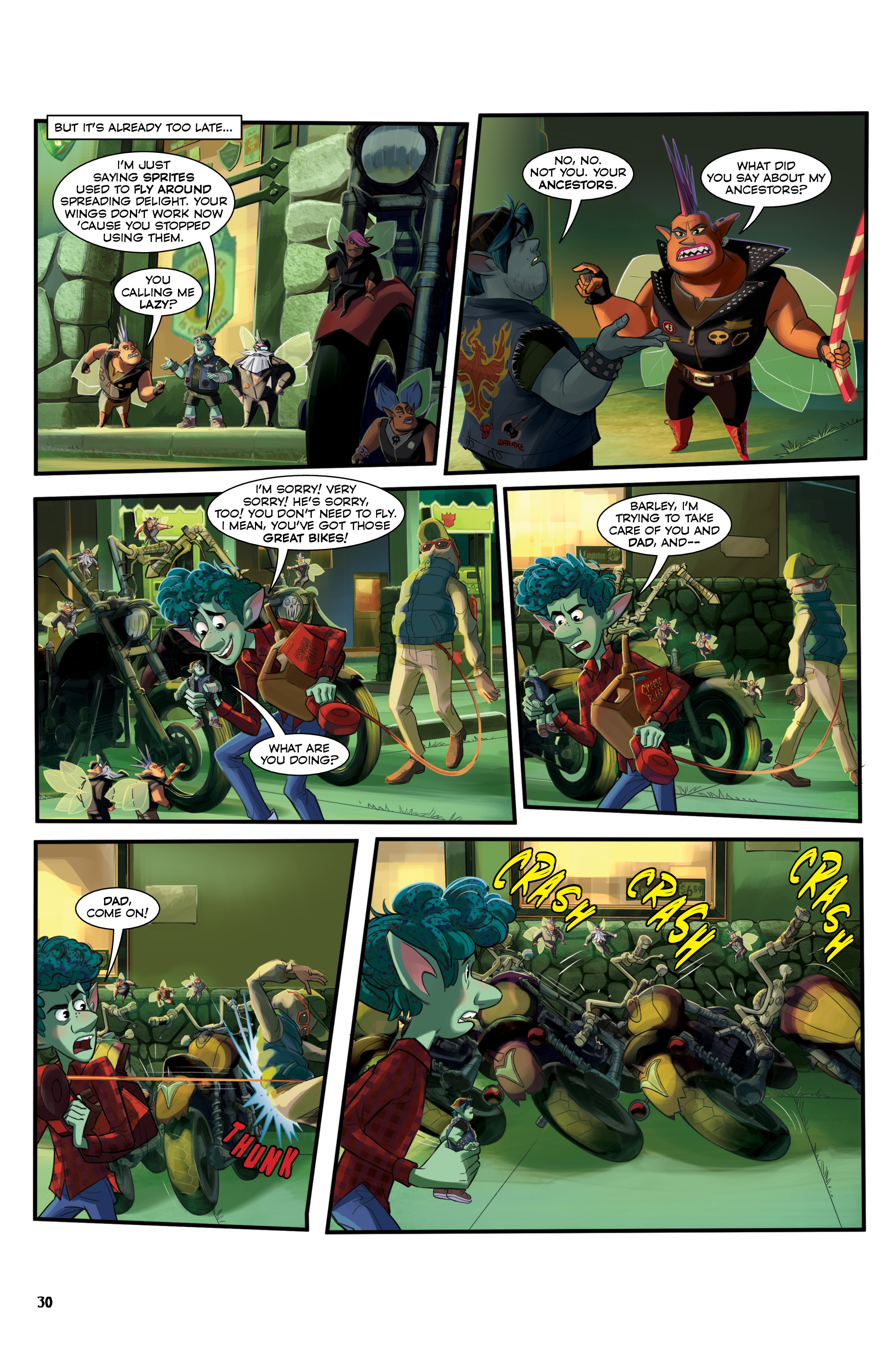 Read online Onward: The Story of the Movie in Comics comic -  Issue # TPB - 31