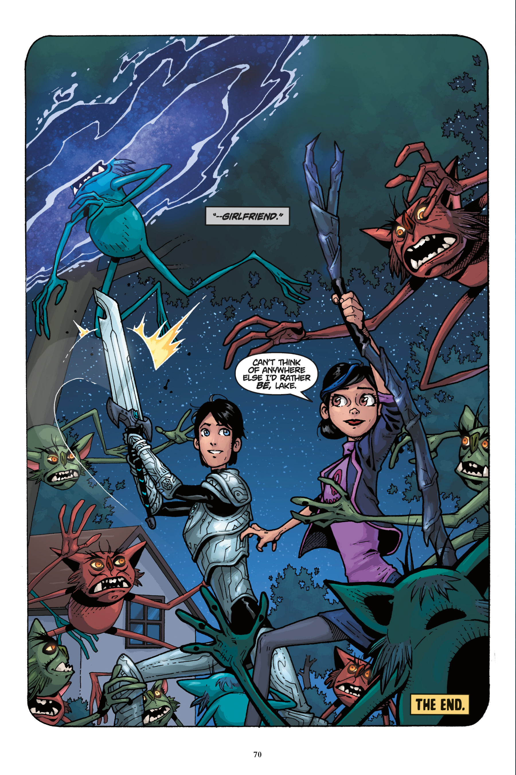 Read online Trollhunters: Tales of Arcadia-The Felled comic -  Issue # TPB - 70
