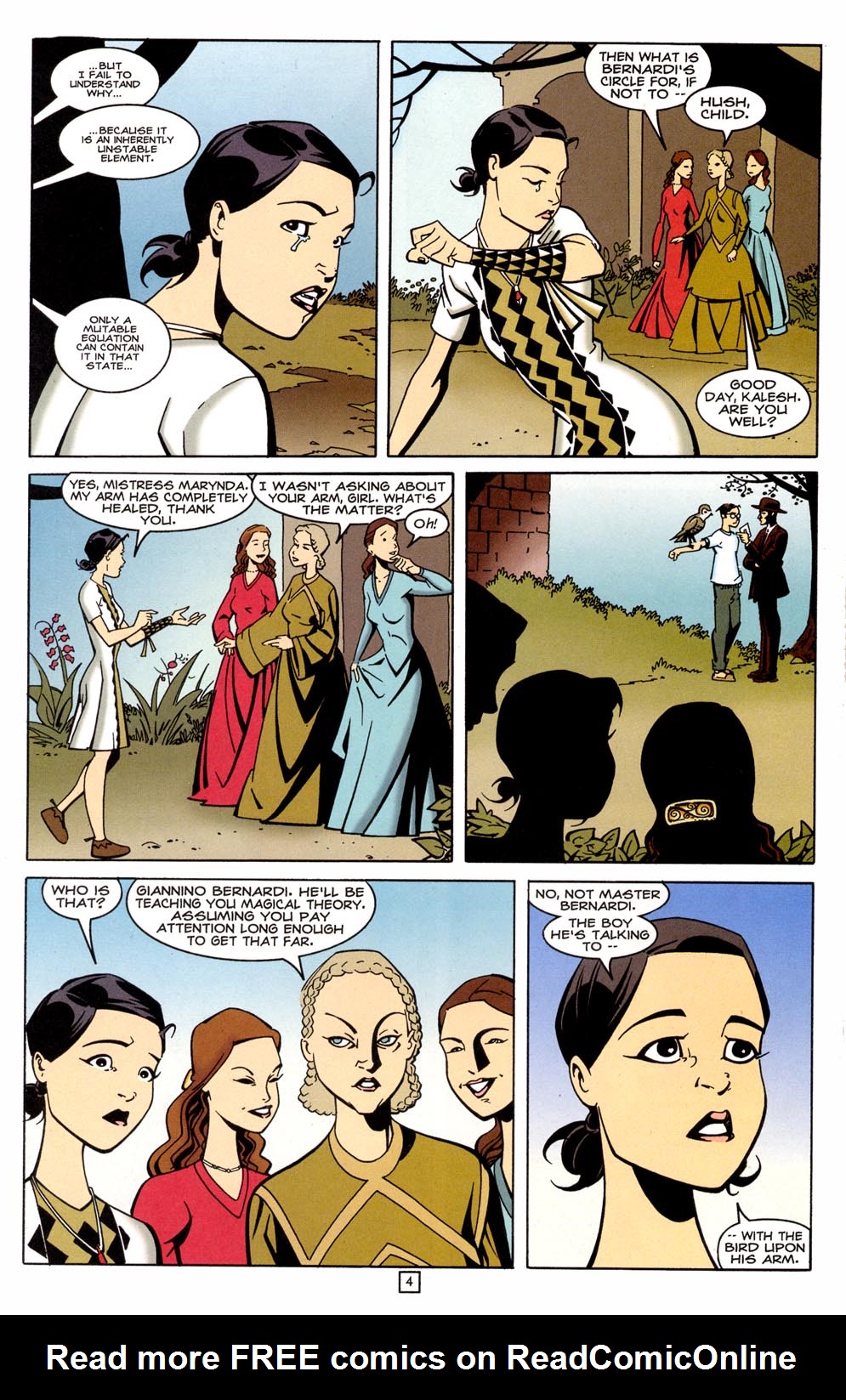 Read online Hunter:  The Age of Magic comic -  Issue #2 - 5