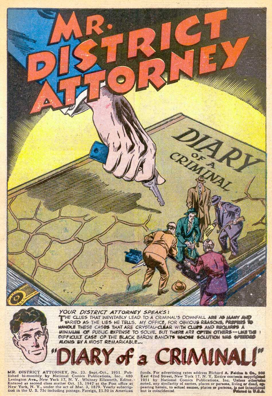 Read online Mr. District Attorney comic -  Issue #23 - 3