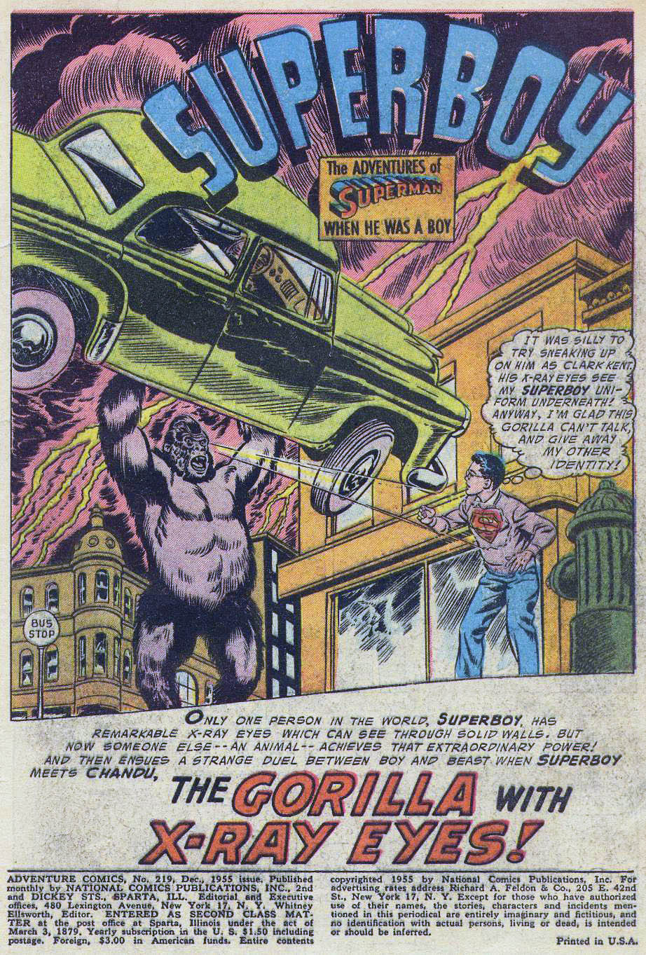 Read online Adventure Comics (1938) comic -  Issue #219 - 39