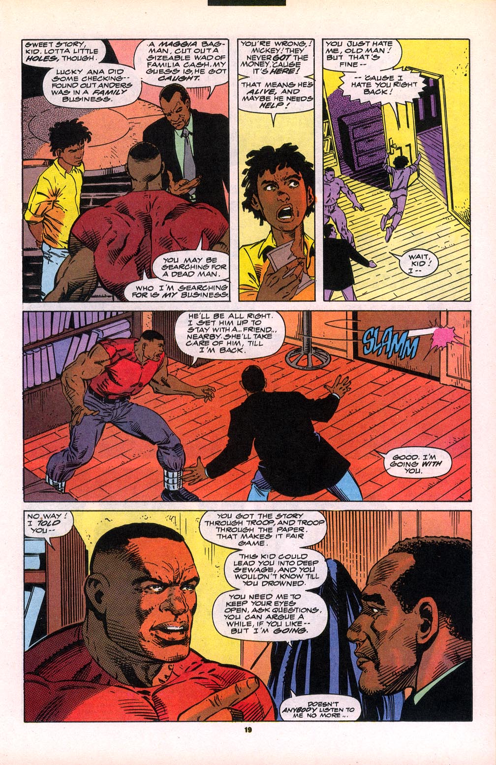 Read online Cage (1992) comic -  Issue #5 - 16