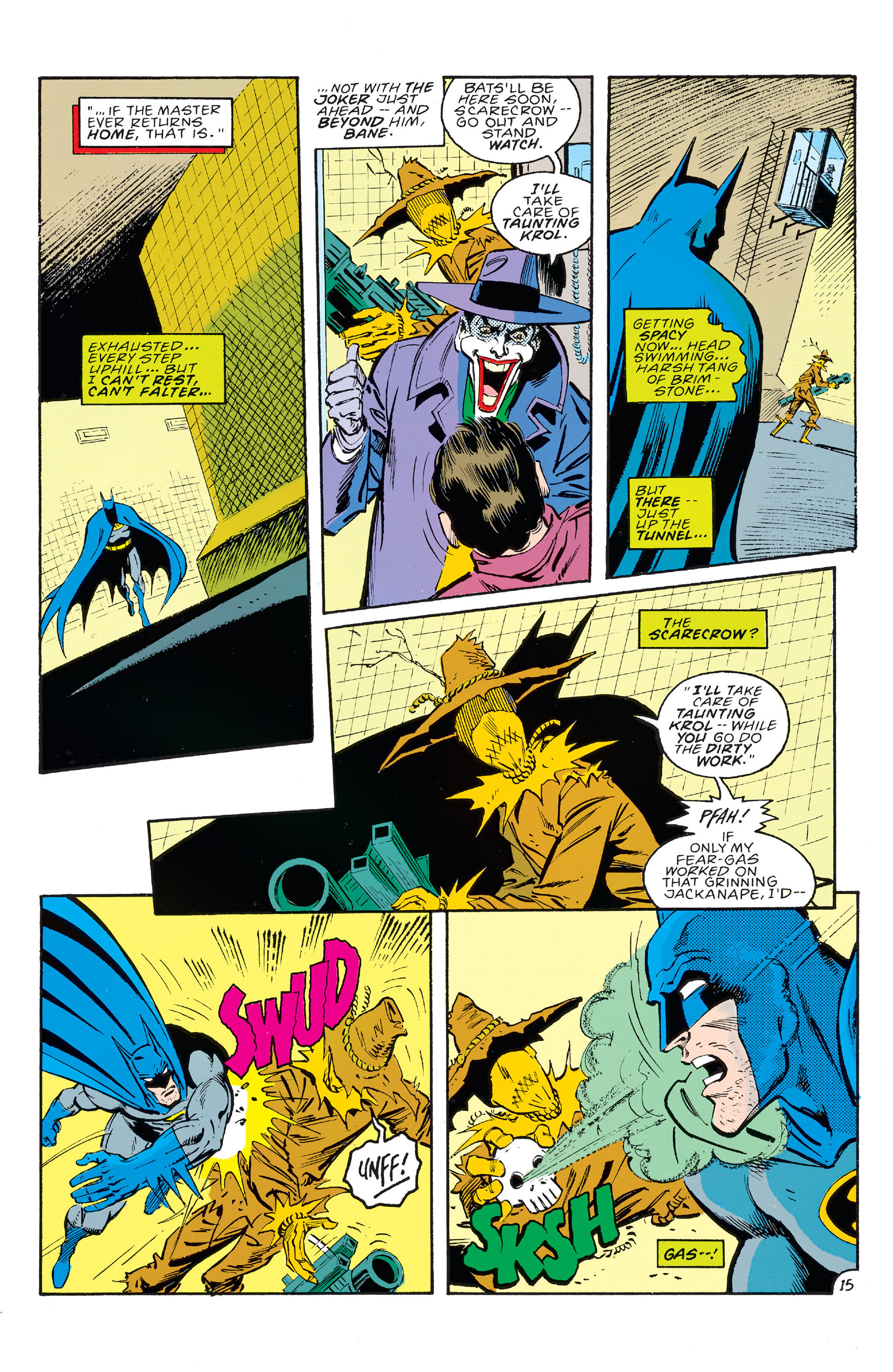 Read online Batman (1940) comic -  Issue #496 - 16