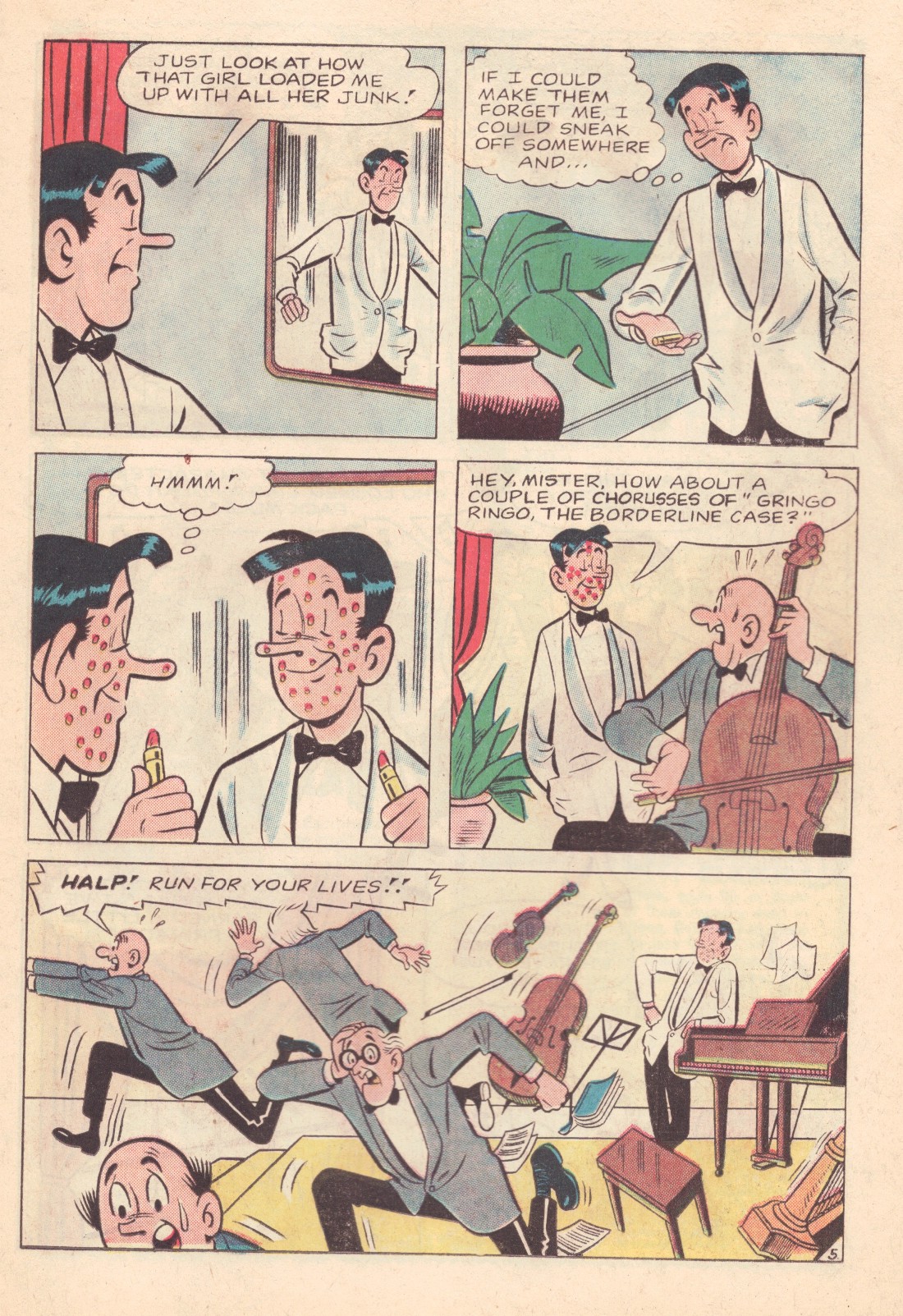 Read online Archie's Pal Jughead comic -  Issue #121 - 7