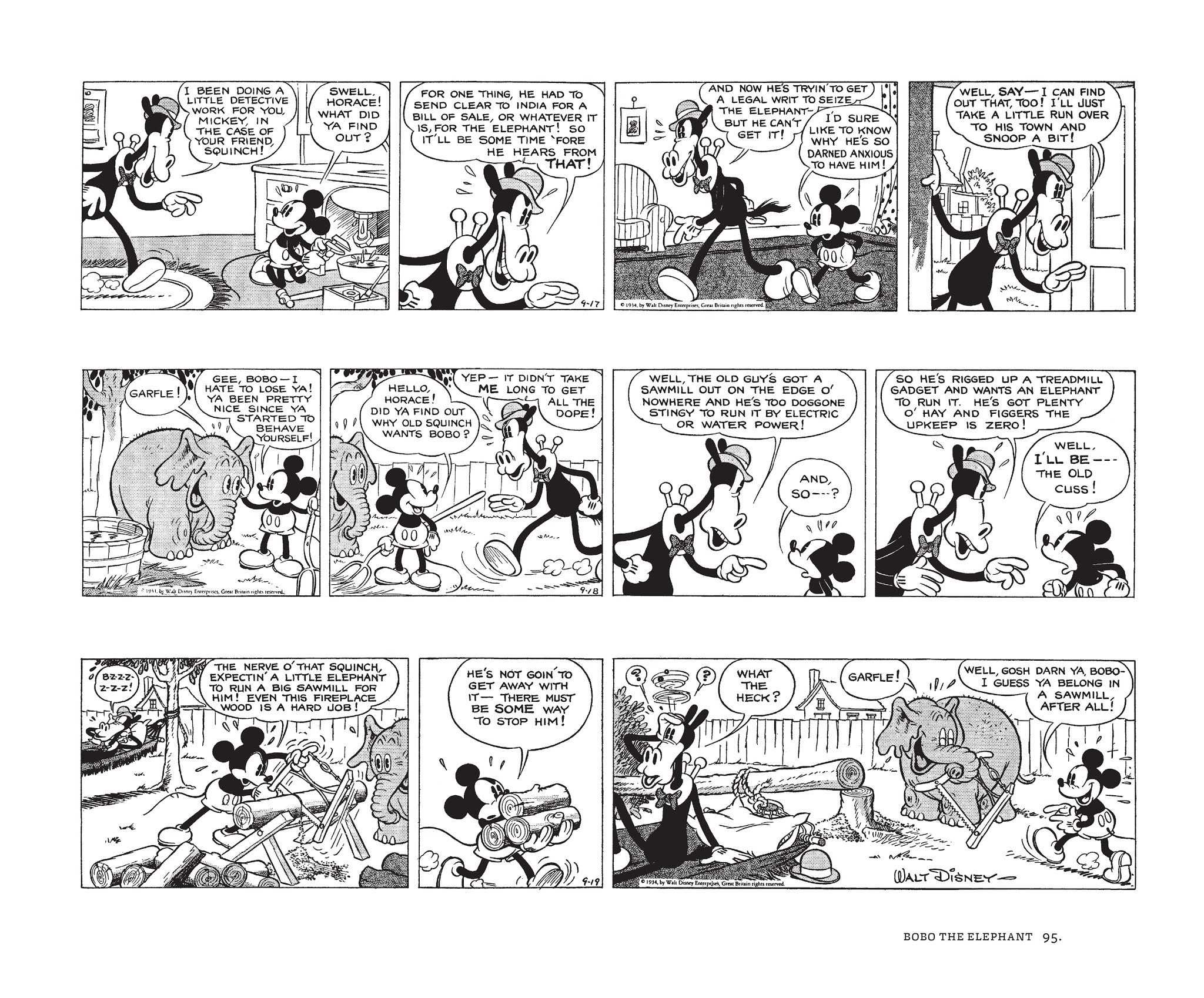 Read online Walt Disney's Mickey Mouse by Floyd Gottfredson comic -  Issue # TPB 3 (Part 1) - 95