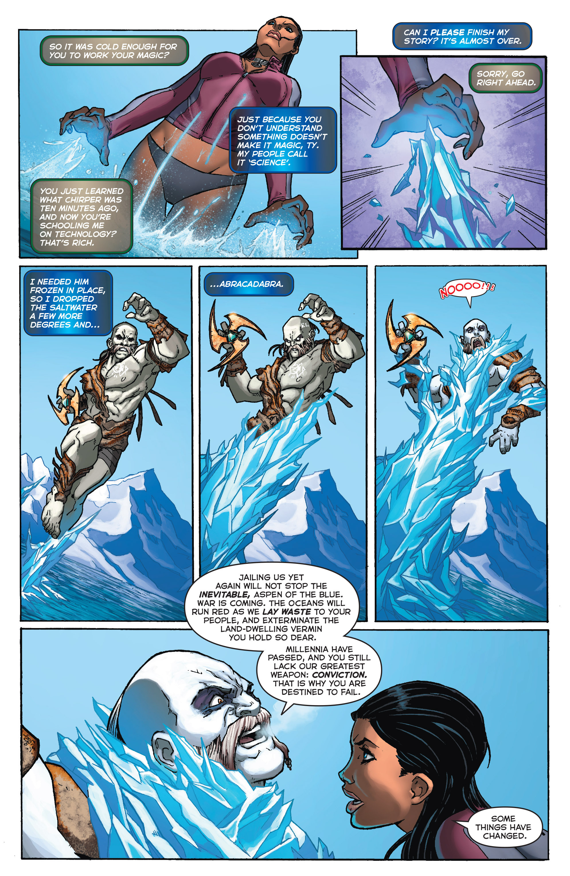 Read online Fathom (2017) comic -  Issue #1 - 21