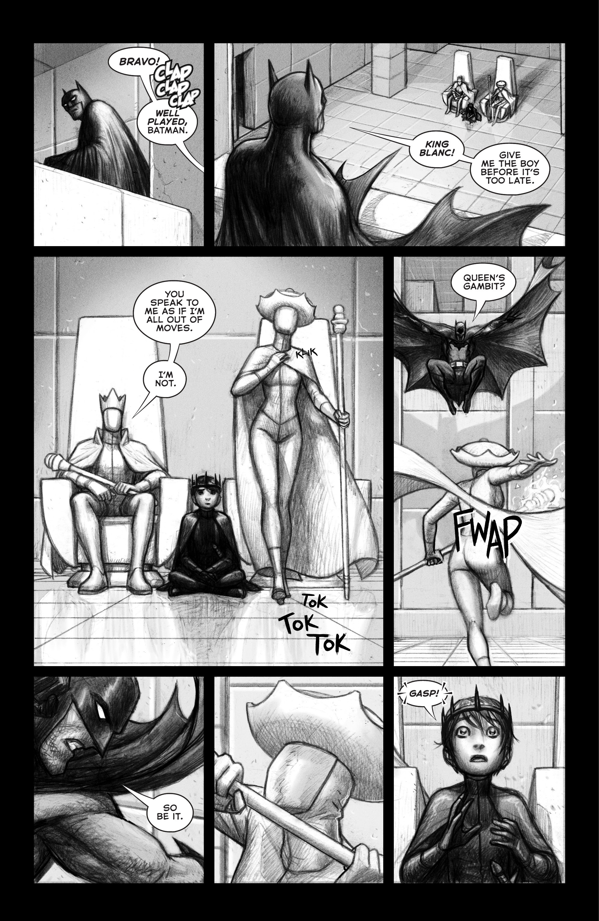 Read online Batman Black & White comic -  Issue #6 - 27