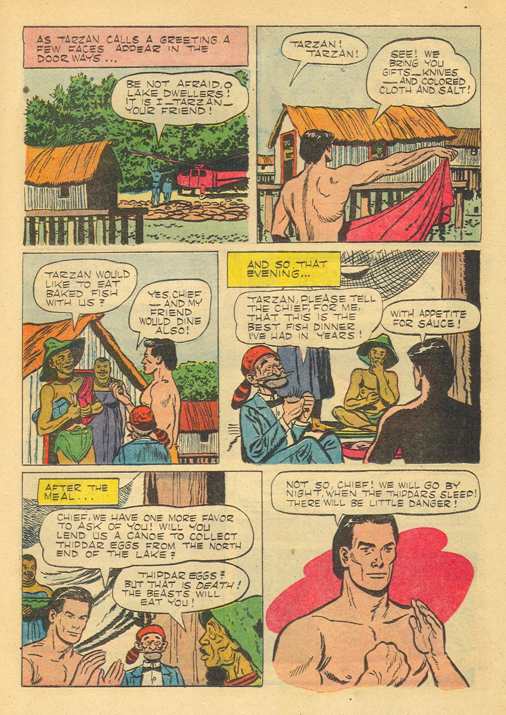 Read online Tarzan (1948) comic -  Issue #49 - 29