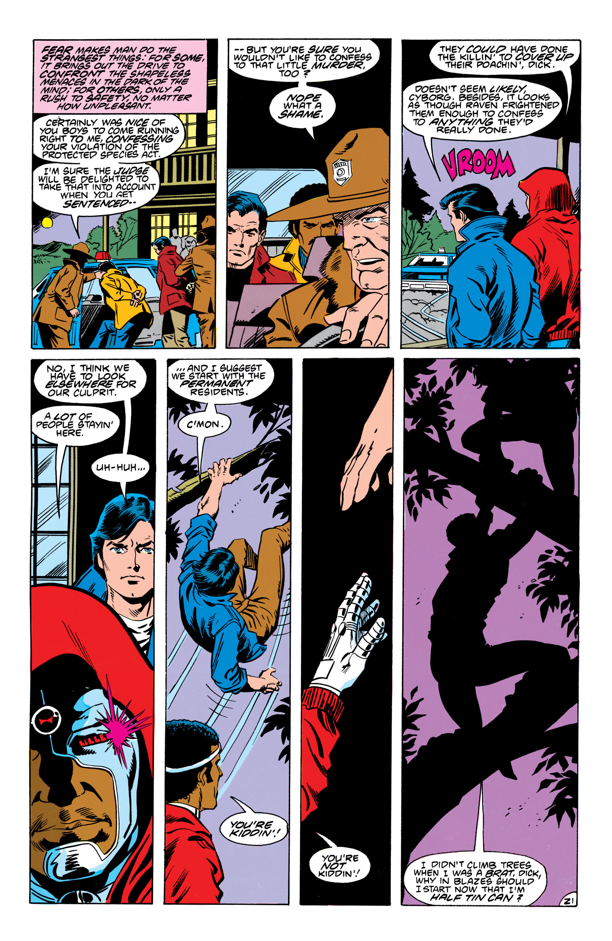 Read online The New Teen Titans (1984) comic -  Issue #32 - 22