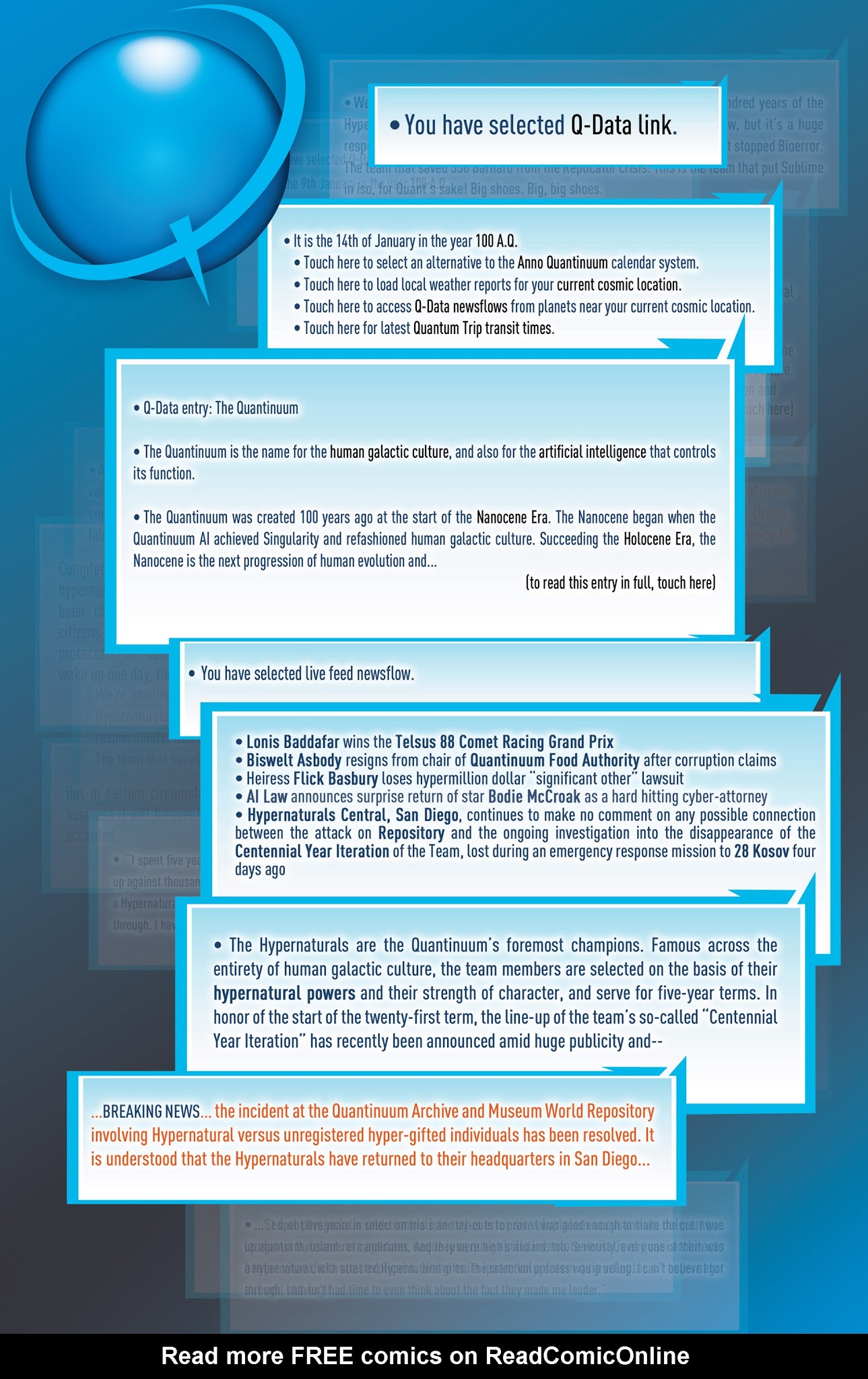 Read online The Hypernaturals comic -  Issue #11 - 3