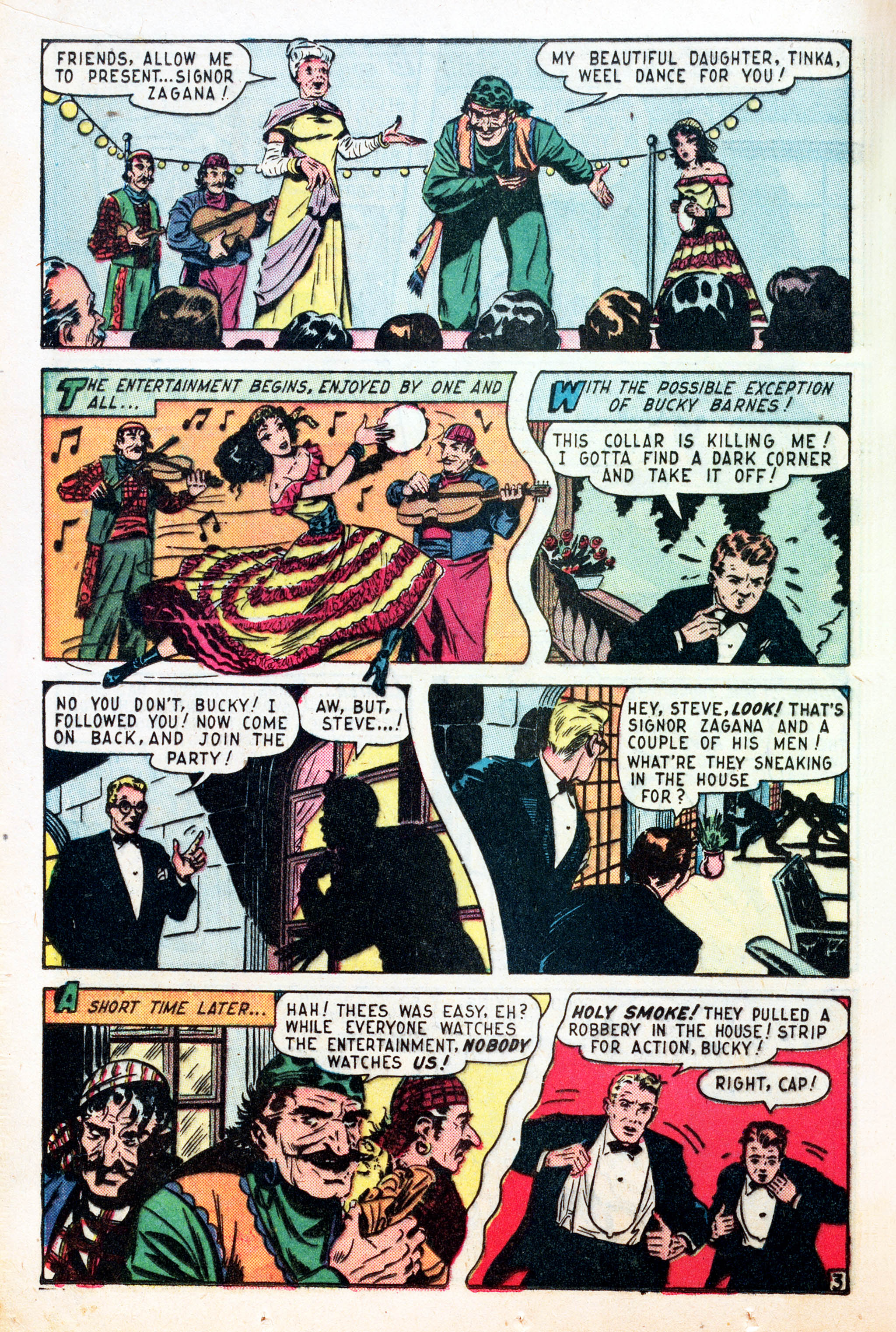 Read online Captain America Comics comic -  Issue #62 - 18