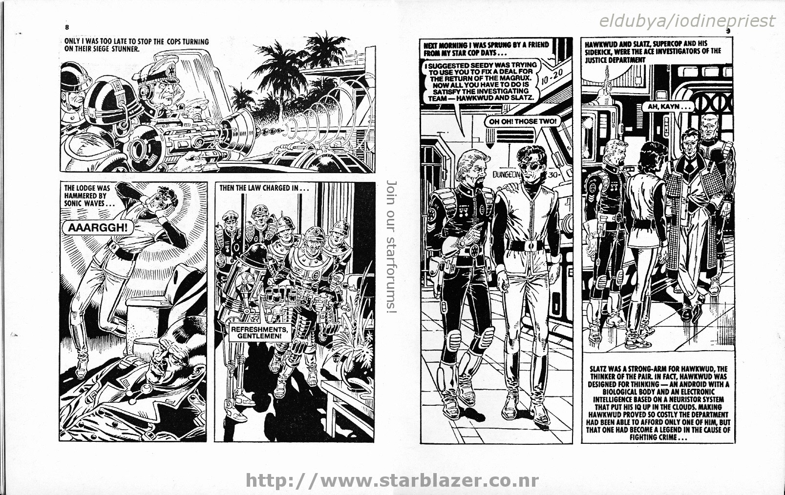 Read online Starblazer comic -  Issue #225 - 6