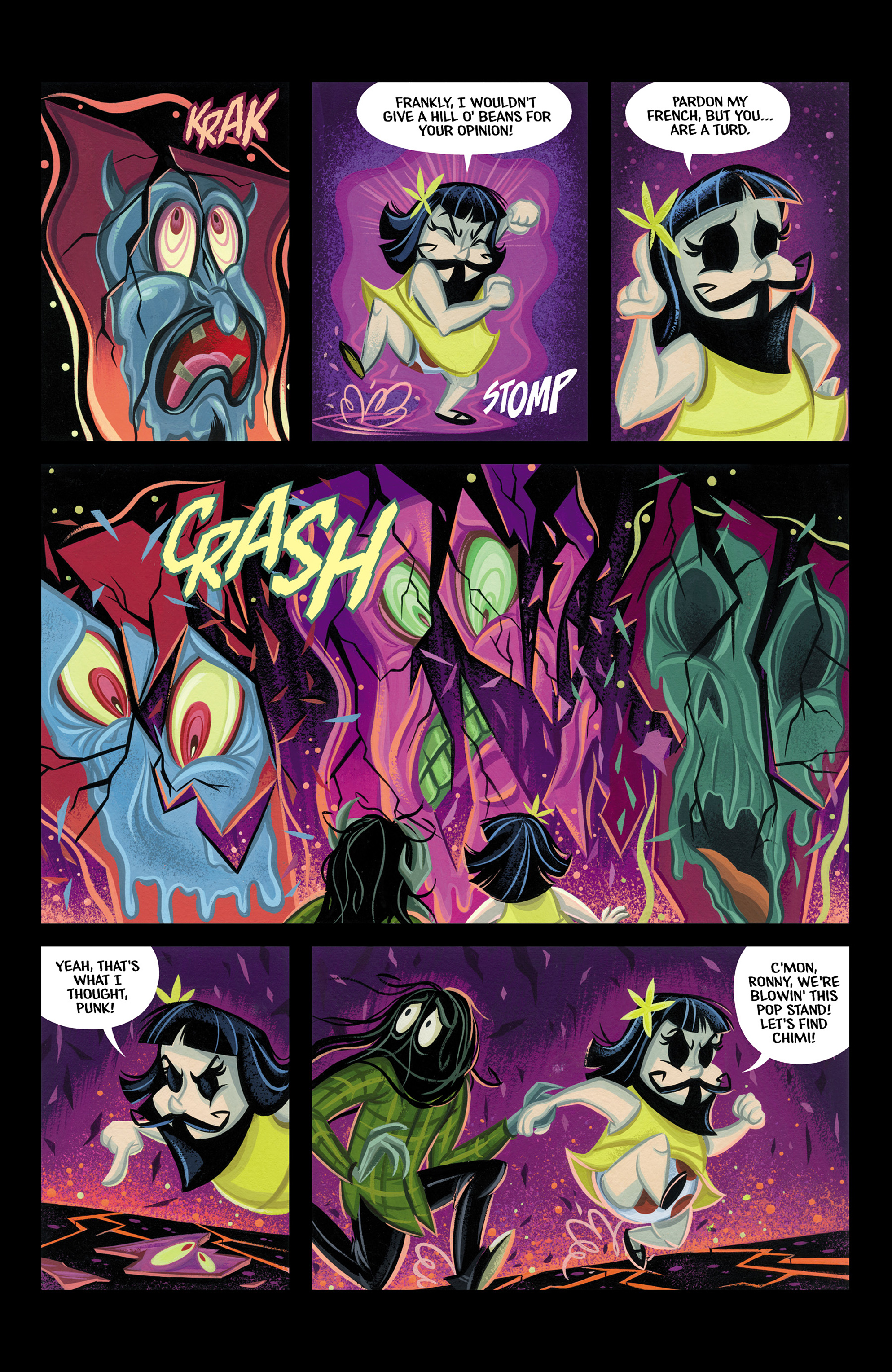 Read online Chimichanga: Sorrow of the World's Worst Face comic -  Issue #2 - 18