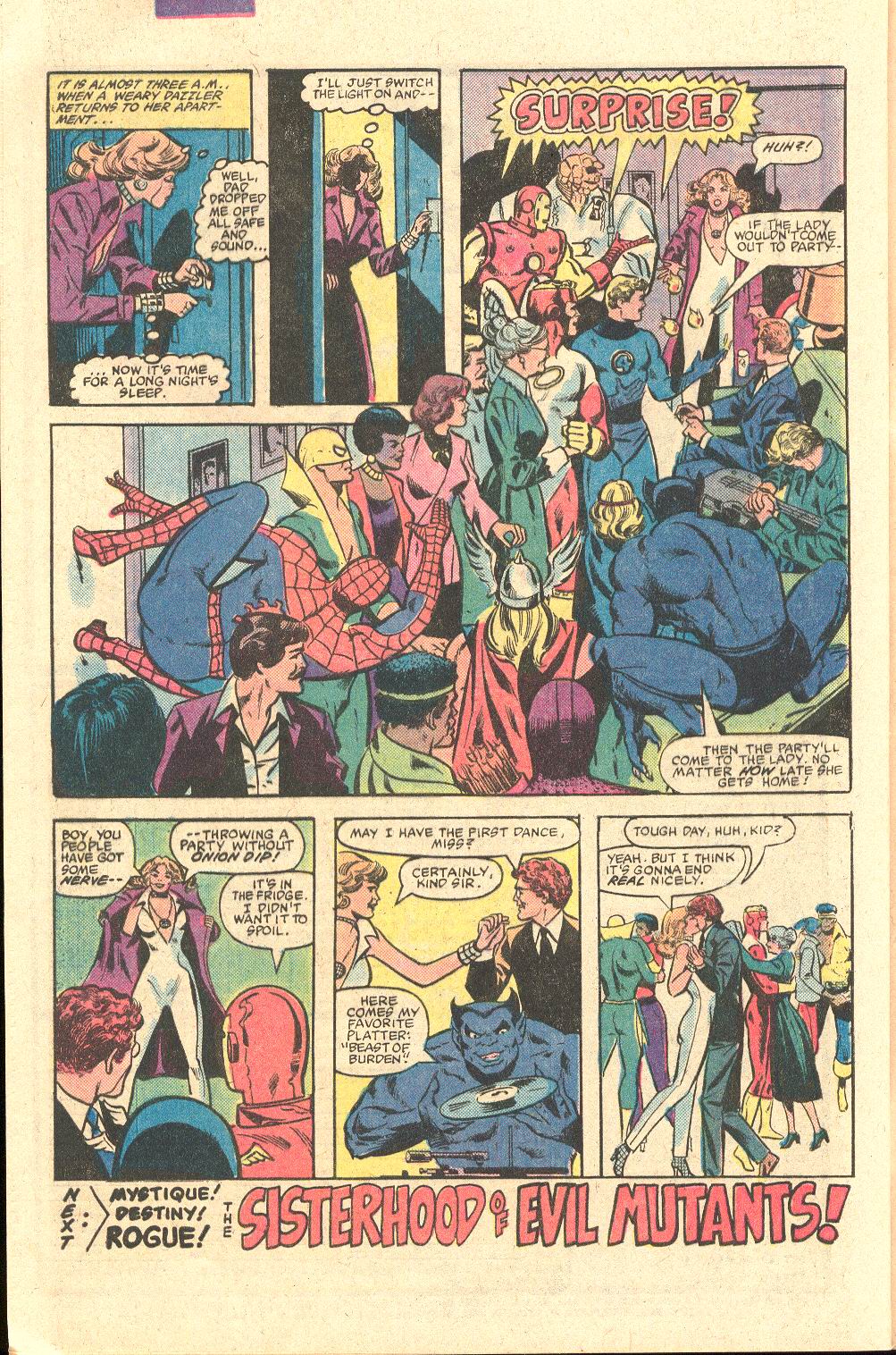 Read online Dazzler (1981) comic -  Issue #21 - 39