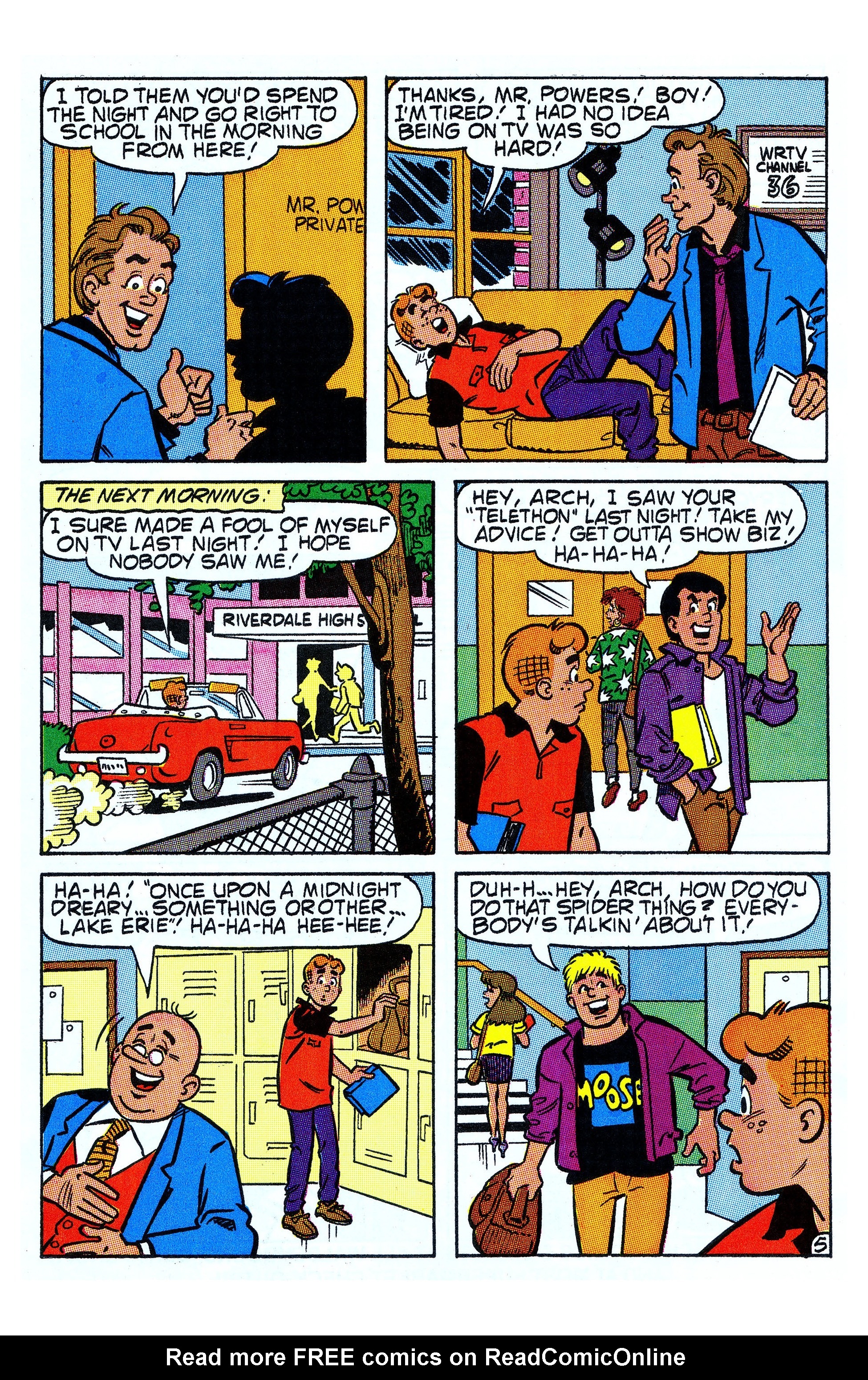 Read online Archie (1960) comic -  Issue #390 - 6