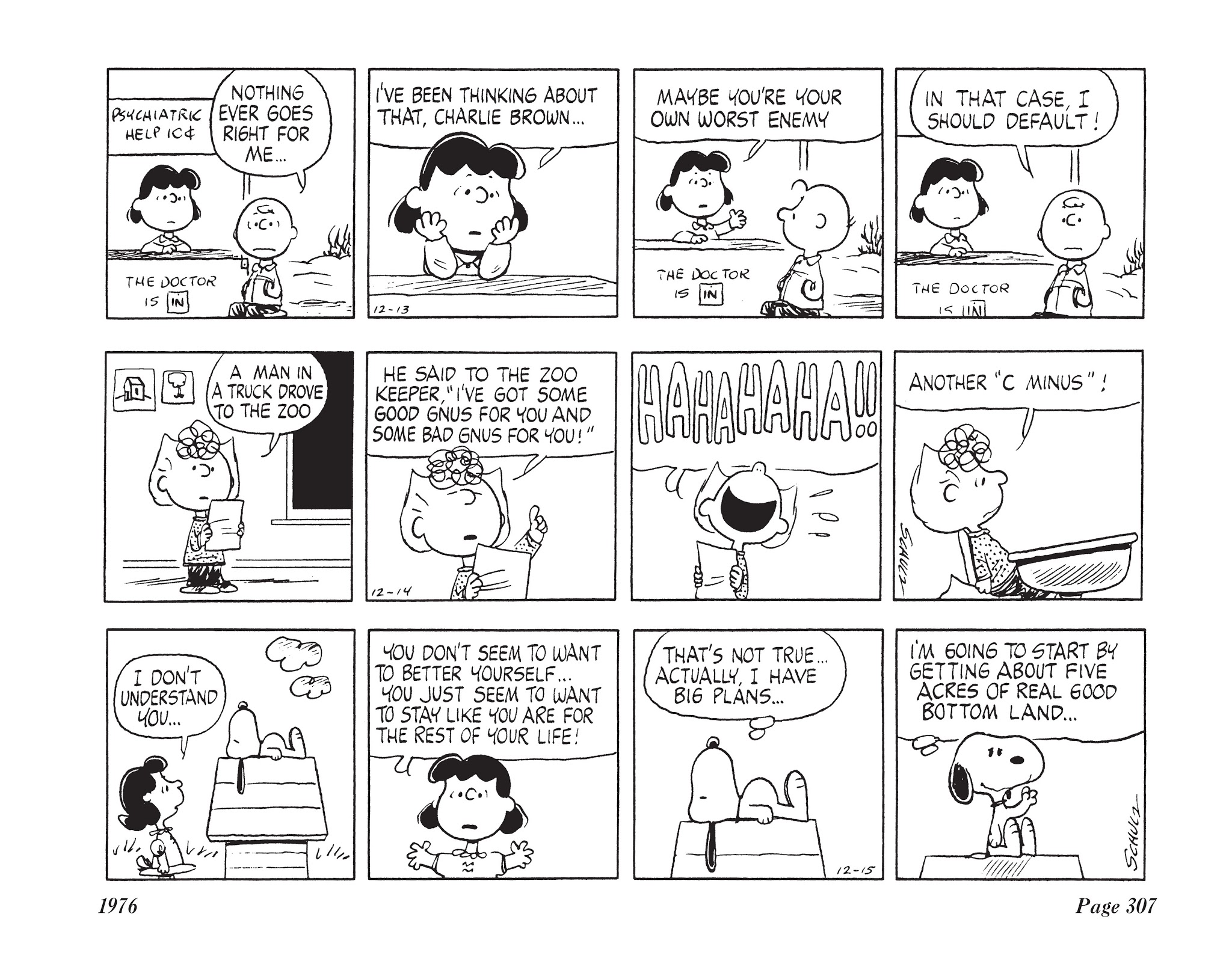 Read online The Complete Peanuts comic -  Issue # TPB 13 - 323