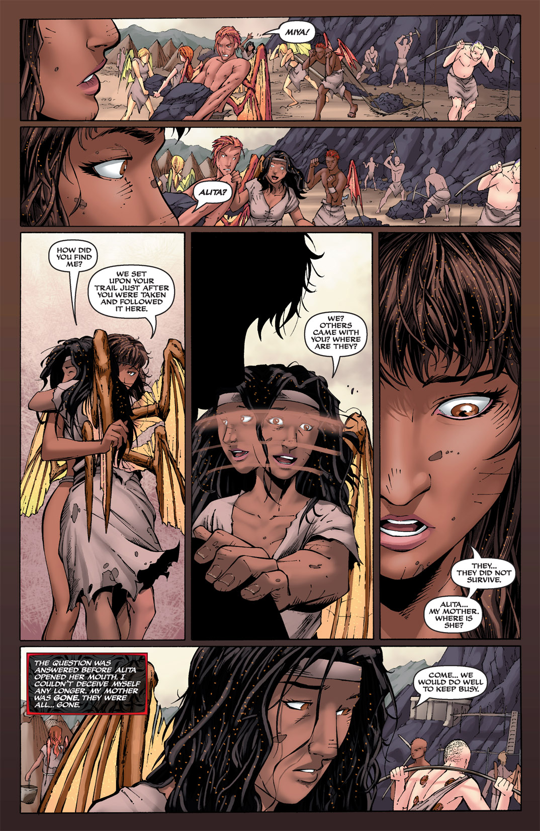 Read online Michael Turner's Soulfire: Chaos Reign comic -  Issue #2 - 6