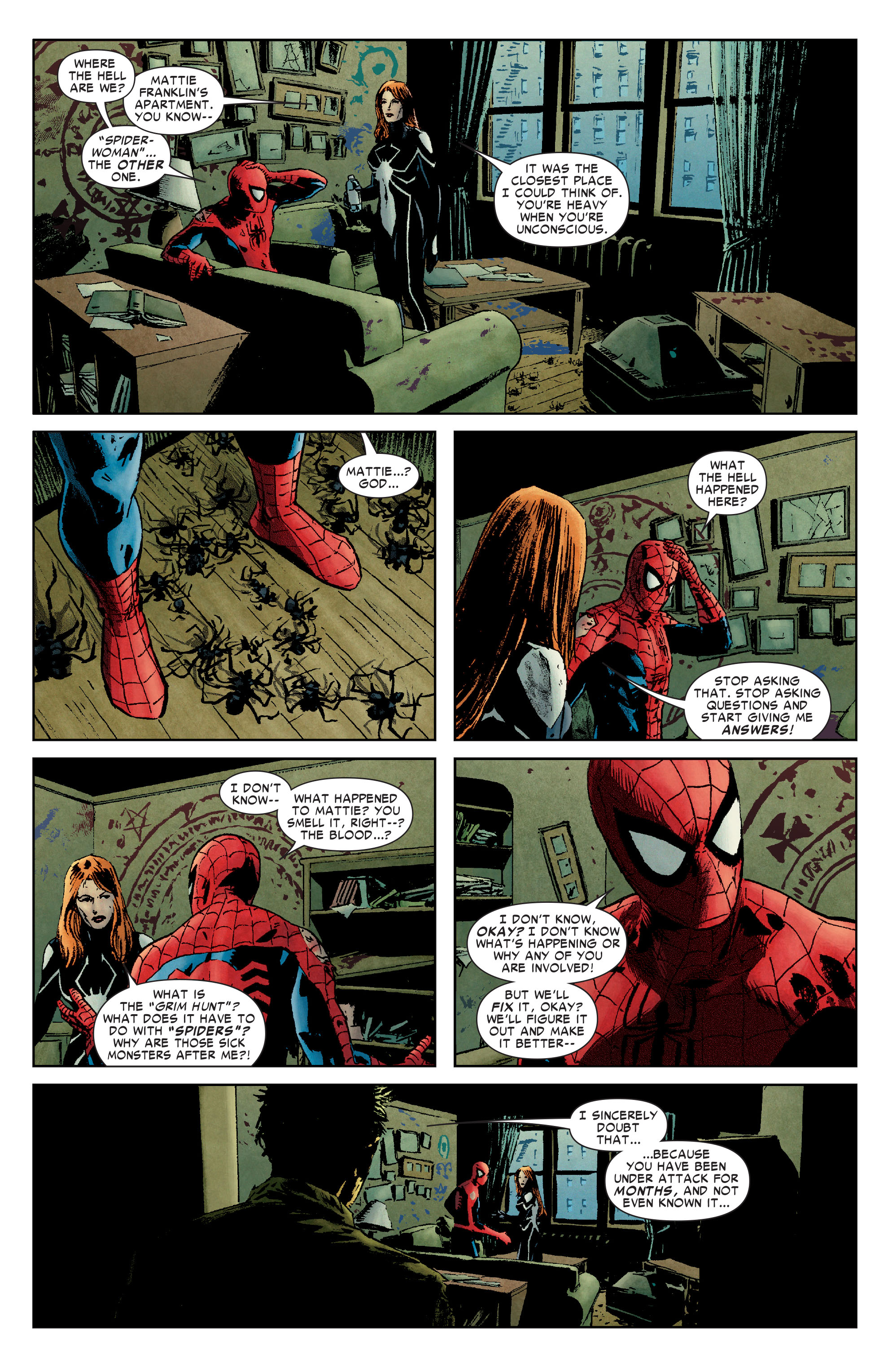 Read online Amazing Spider-Man: Grim Hunt comic -  Issue # TPB (Part 1) - 22