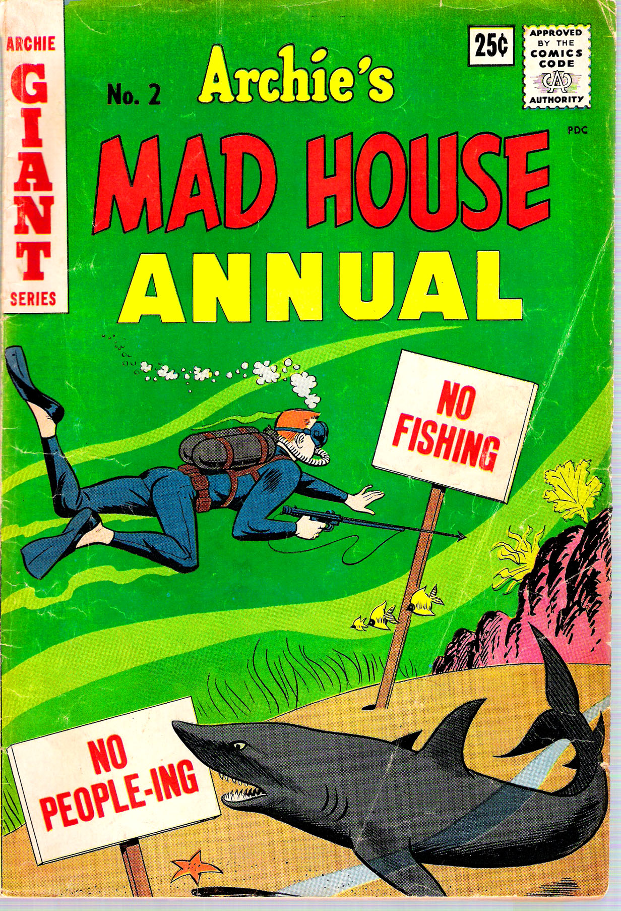 Read online Archie's Madhouse comic -  Issue # _Annual 2 - 1