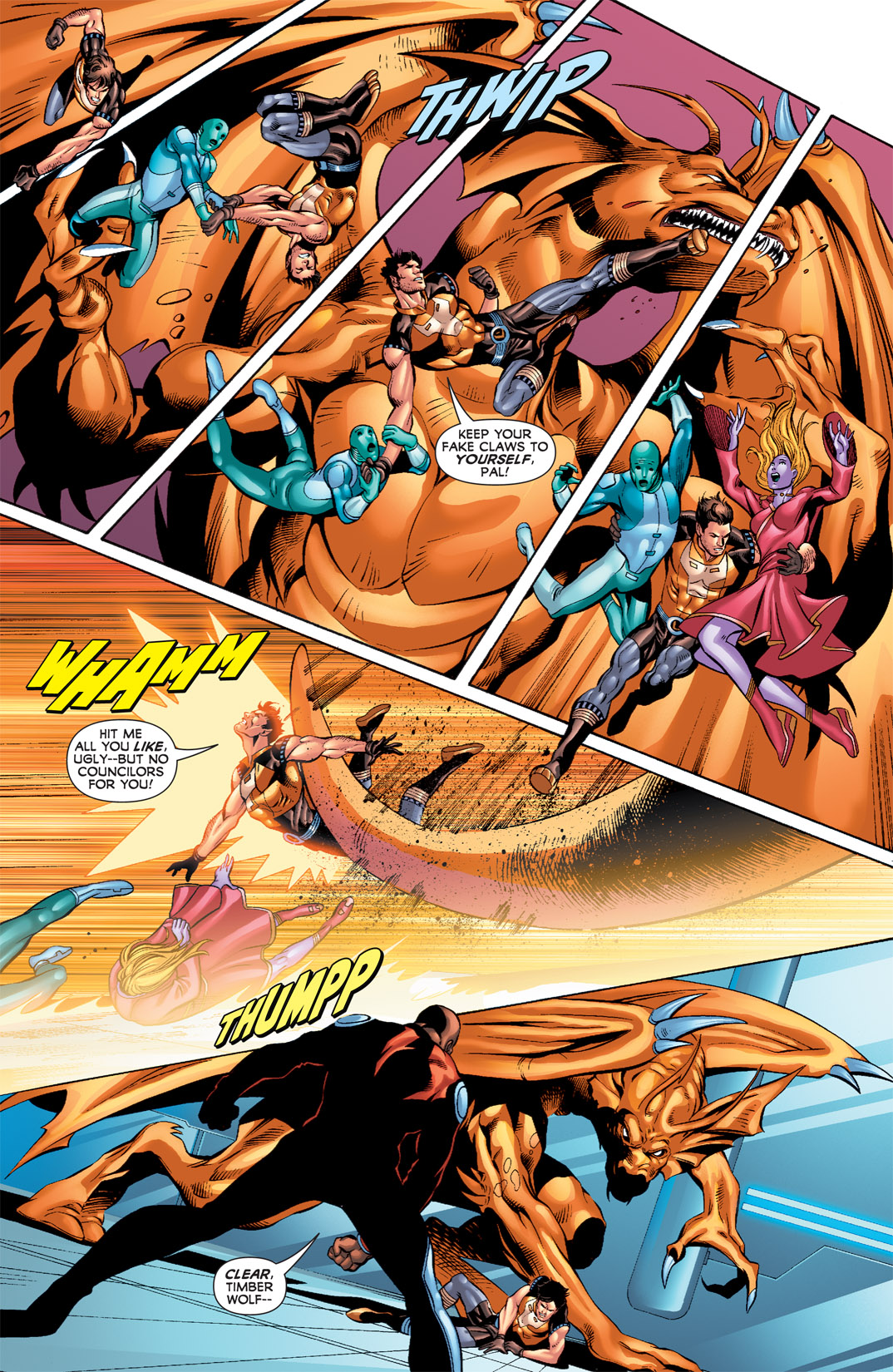 Read online Legion of Super-Heroes (2010) comic -  Issue #9 - 18