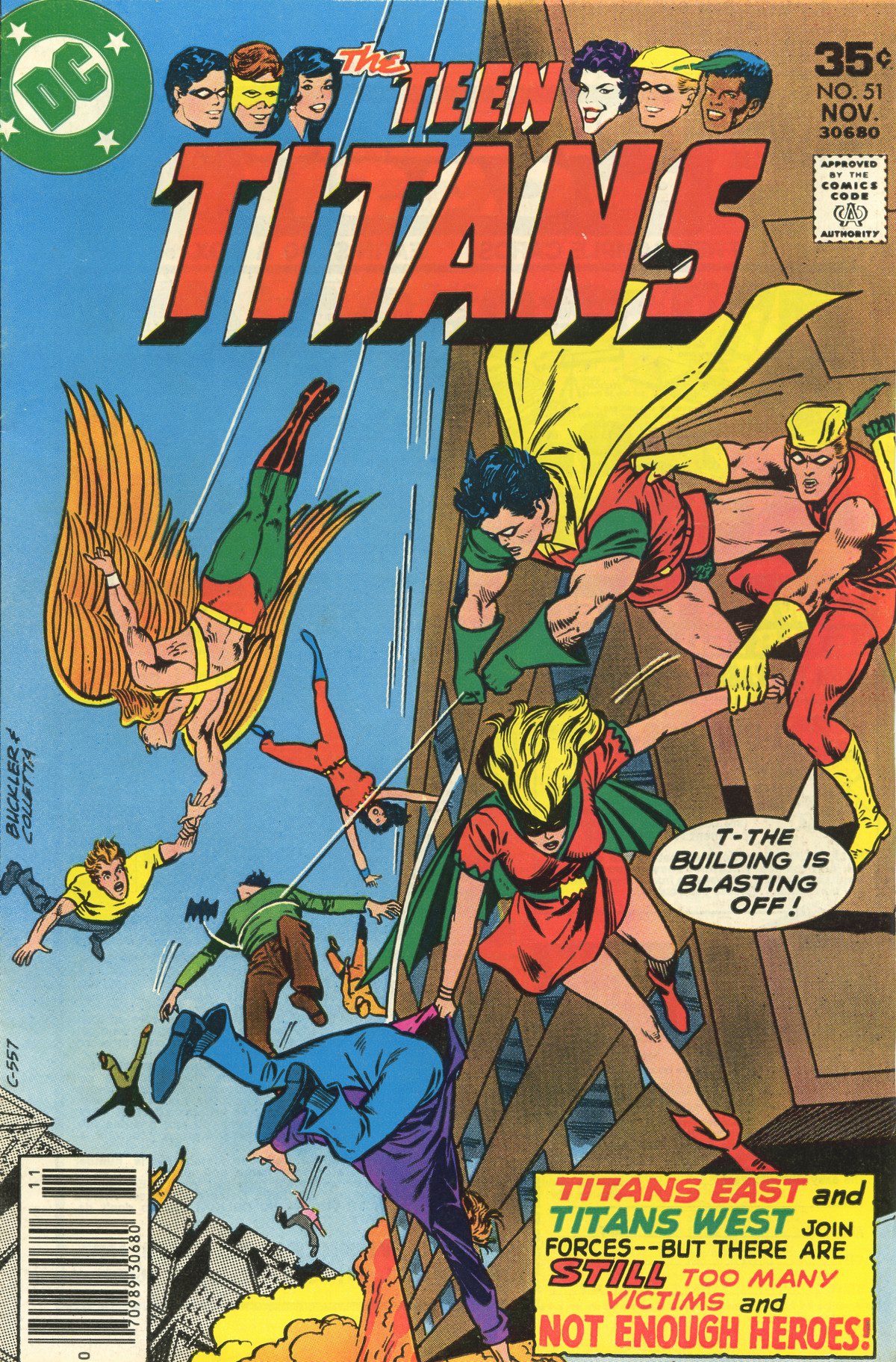 Read online Teen Titans (1966) comic -  Issue #51 - 1