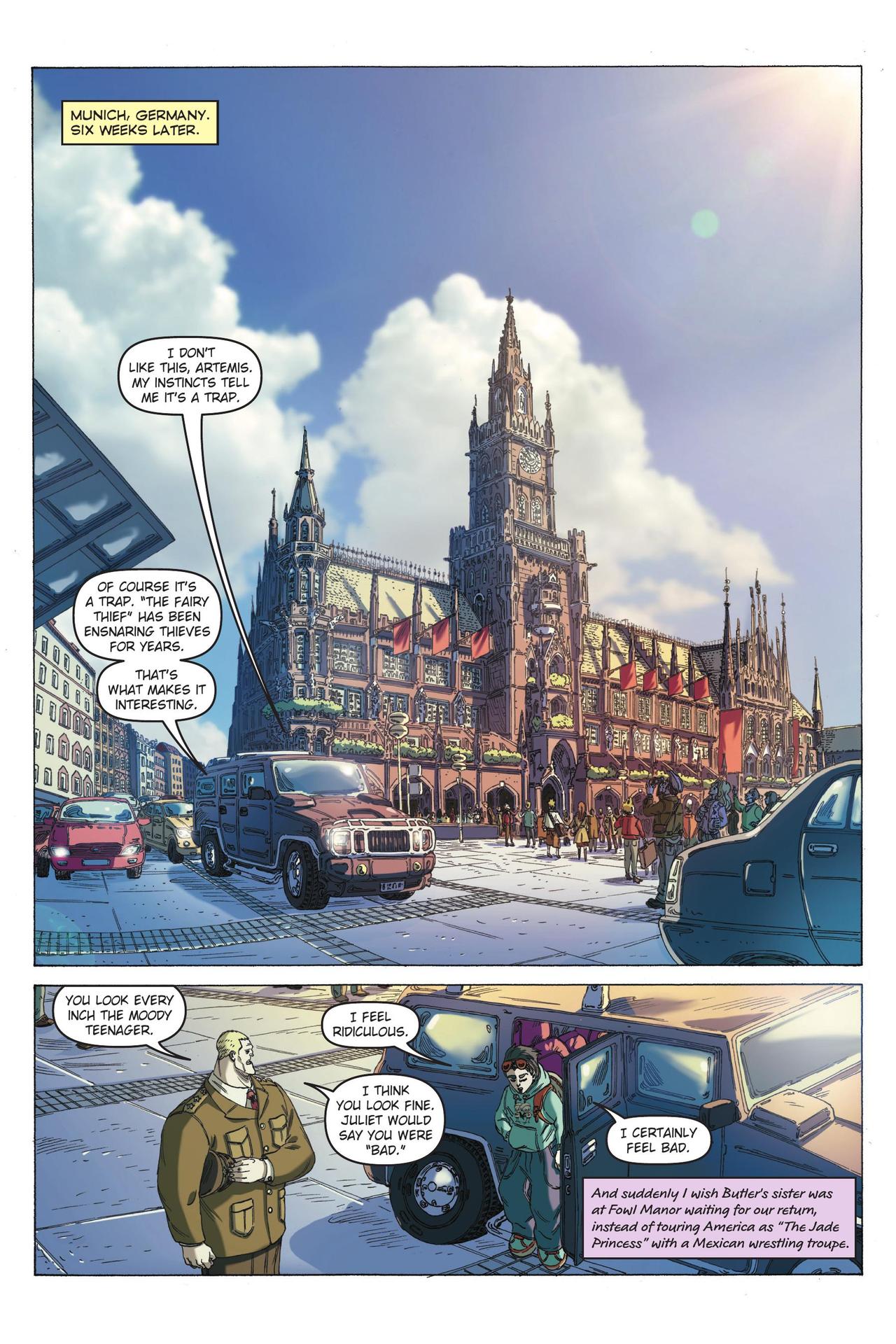 Read online Artemis Fowl: The Opal Deception comic -  Issue # TPB - 13