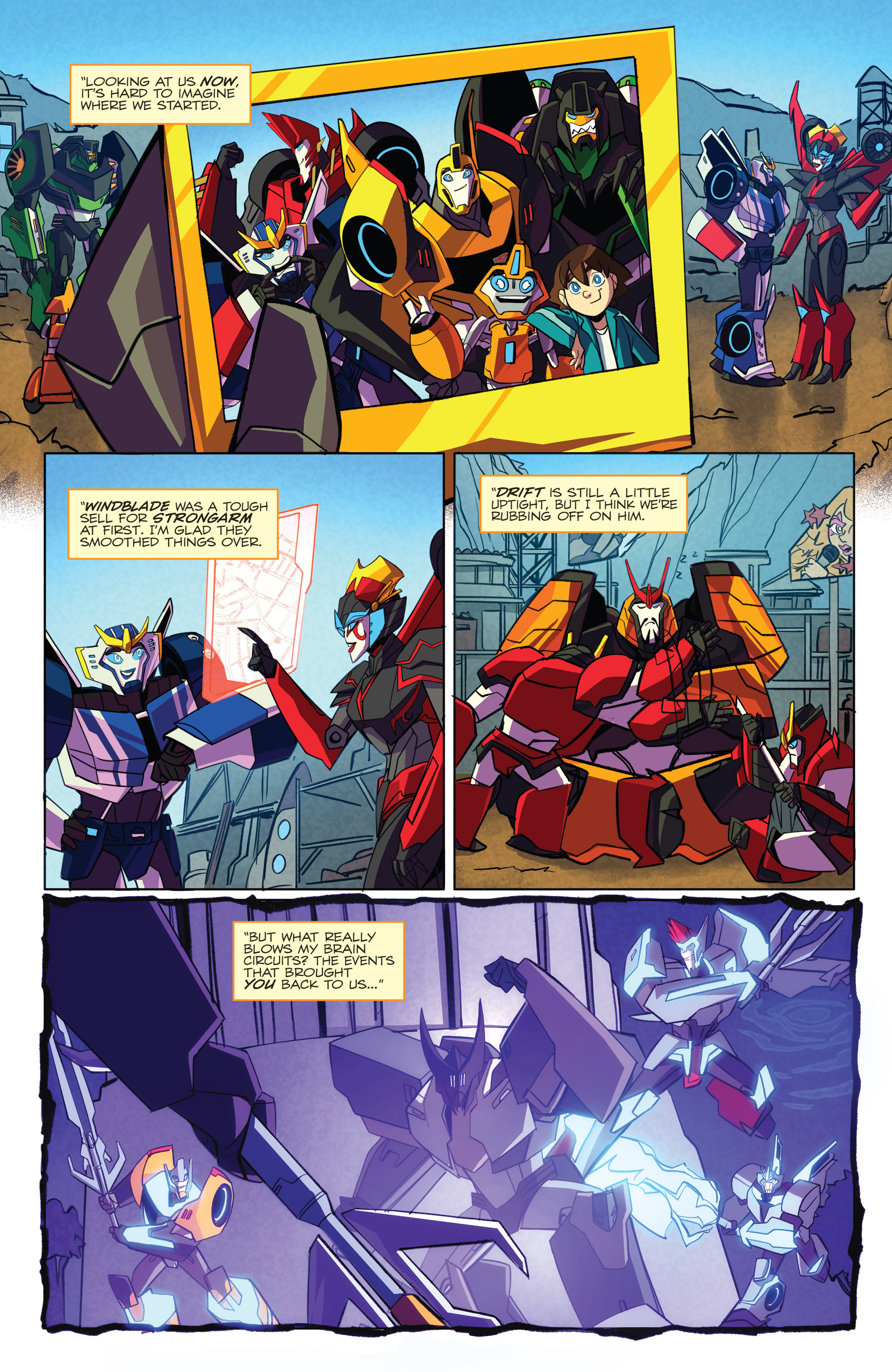 Read online Transformers: Robots In Disguise (2015) comic -  Issue #5 - 5