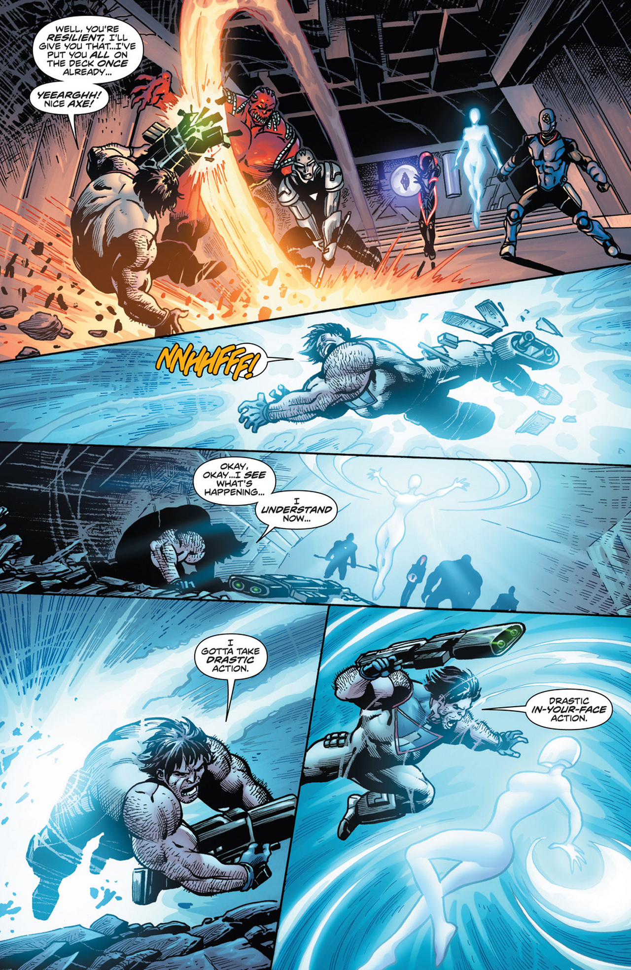 Read online The Hypernaturals comic -  Issue #9 - 17