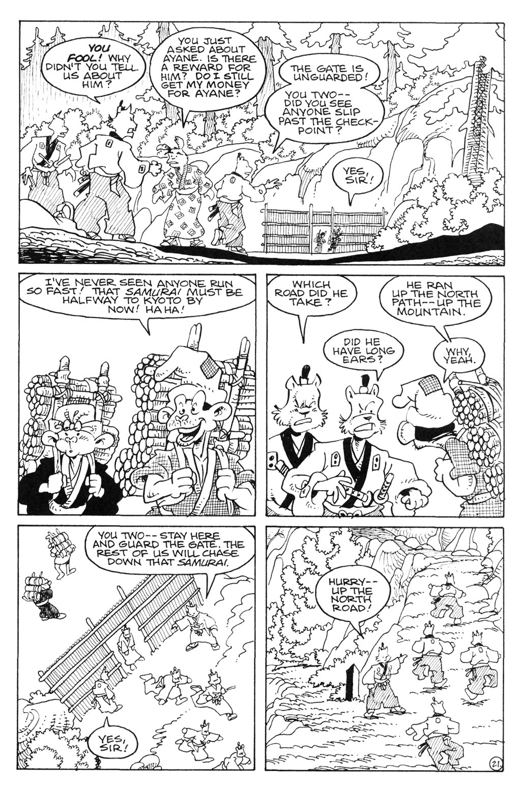 Usagi Yojimbo (1996) Issue #76 #76 - English 23