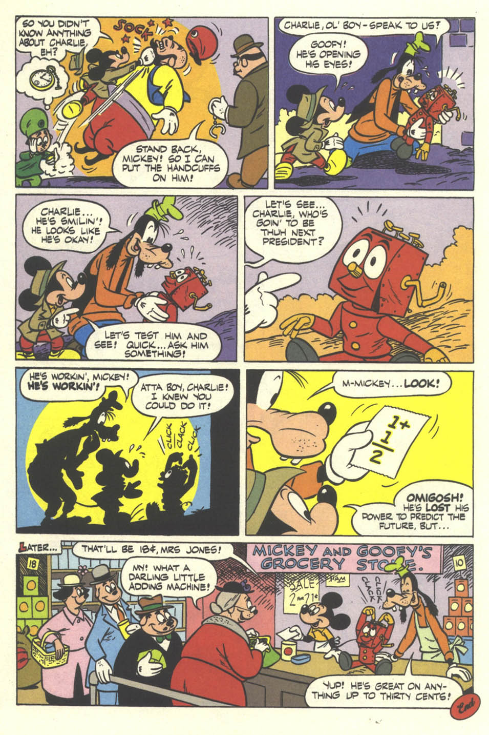 Read online Walt Disney's Comics and Stories comic -  Issue #552 - 34