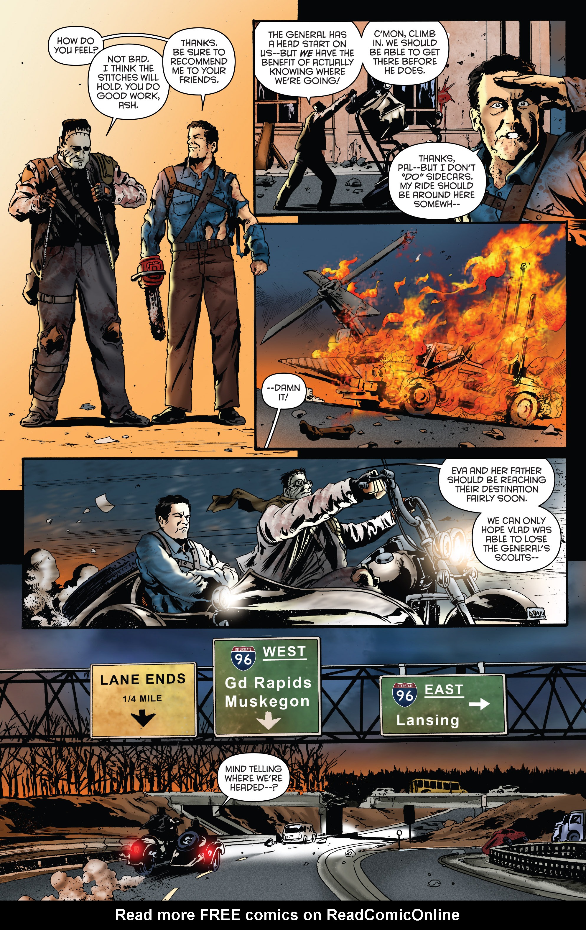 Read online Army of Darkness: Furious Road comic -  Issue #5 - 7