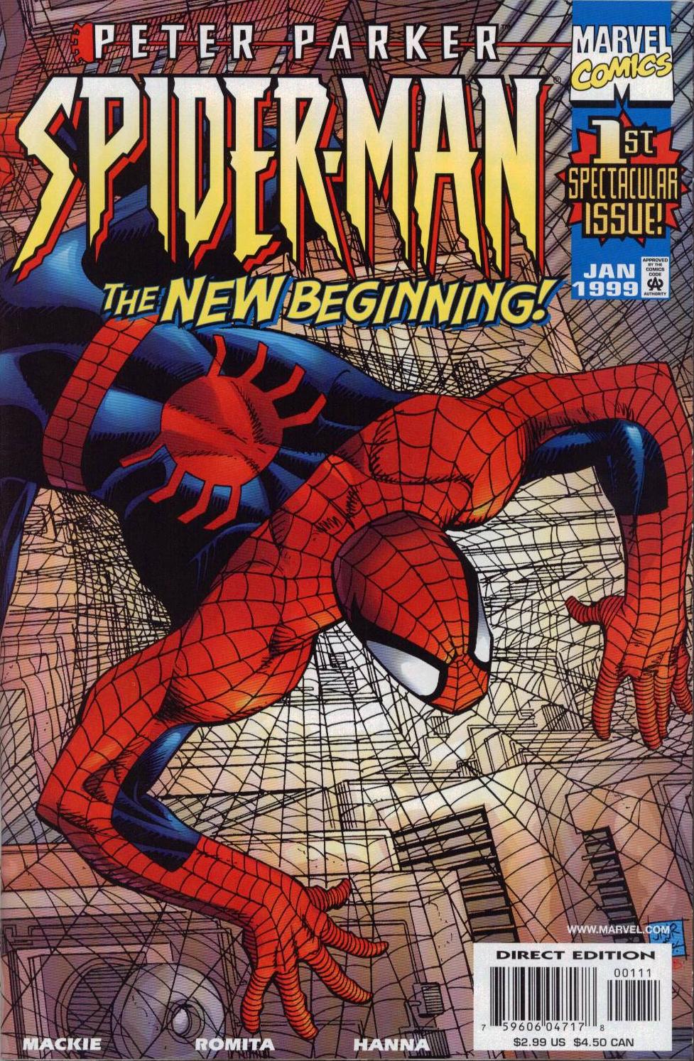 Read online Peter Parker: Spider-Man comic -  Issue #1 - 1