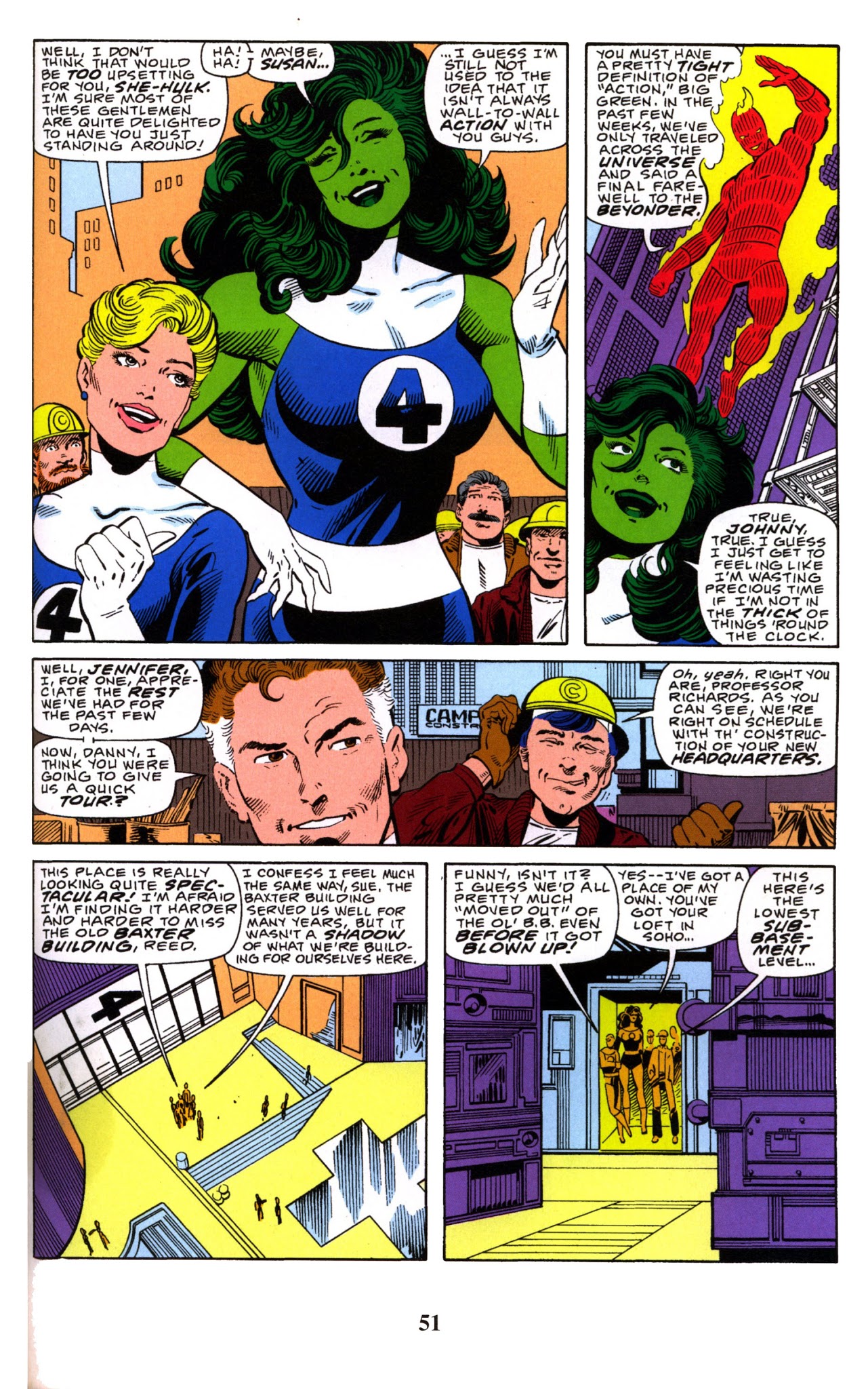Read online Fantastic Four Visionaries: John Byrne comic -  Issue # TPB 8 - 53