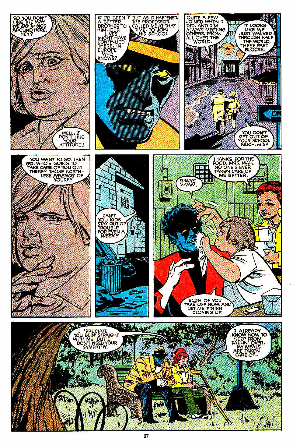 Read online Classic X-Men comic -  Issue #40 - 12