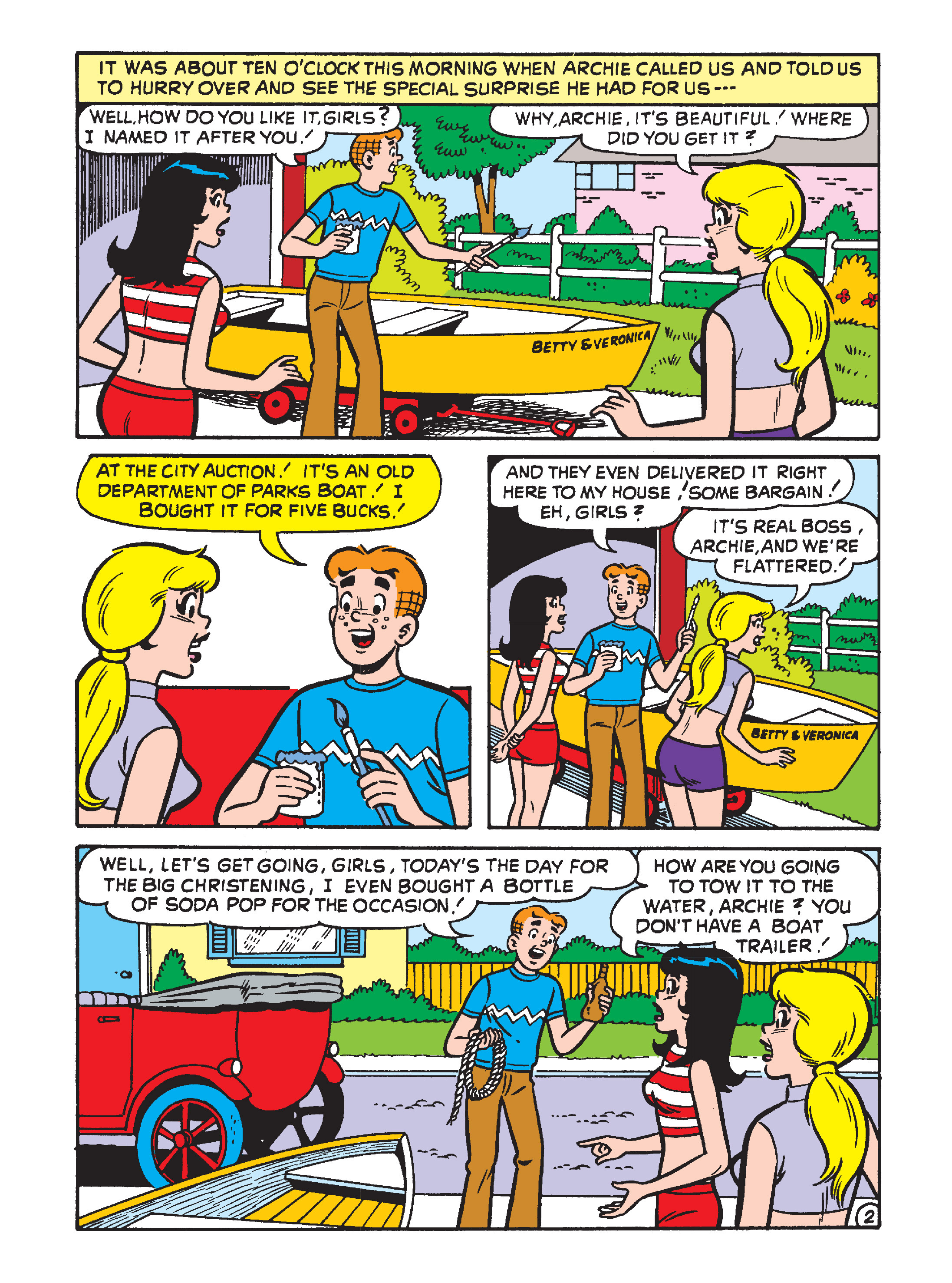Read online Betty and Veronica Double Digest comic -  Issue #225 - 245