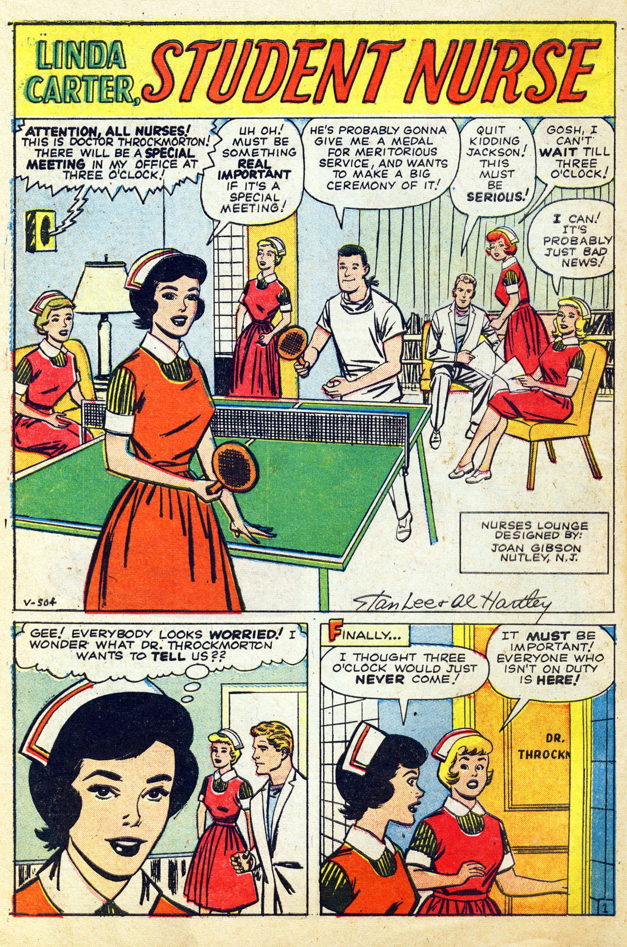 Read online Linda Carter, Student Nurse comic -  Issue #3 - 10