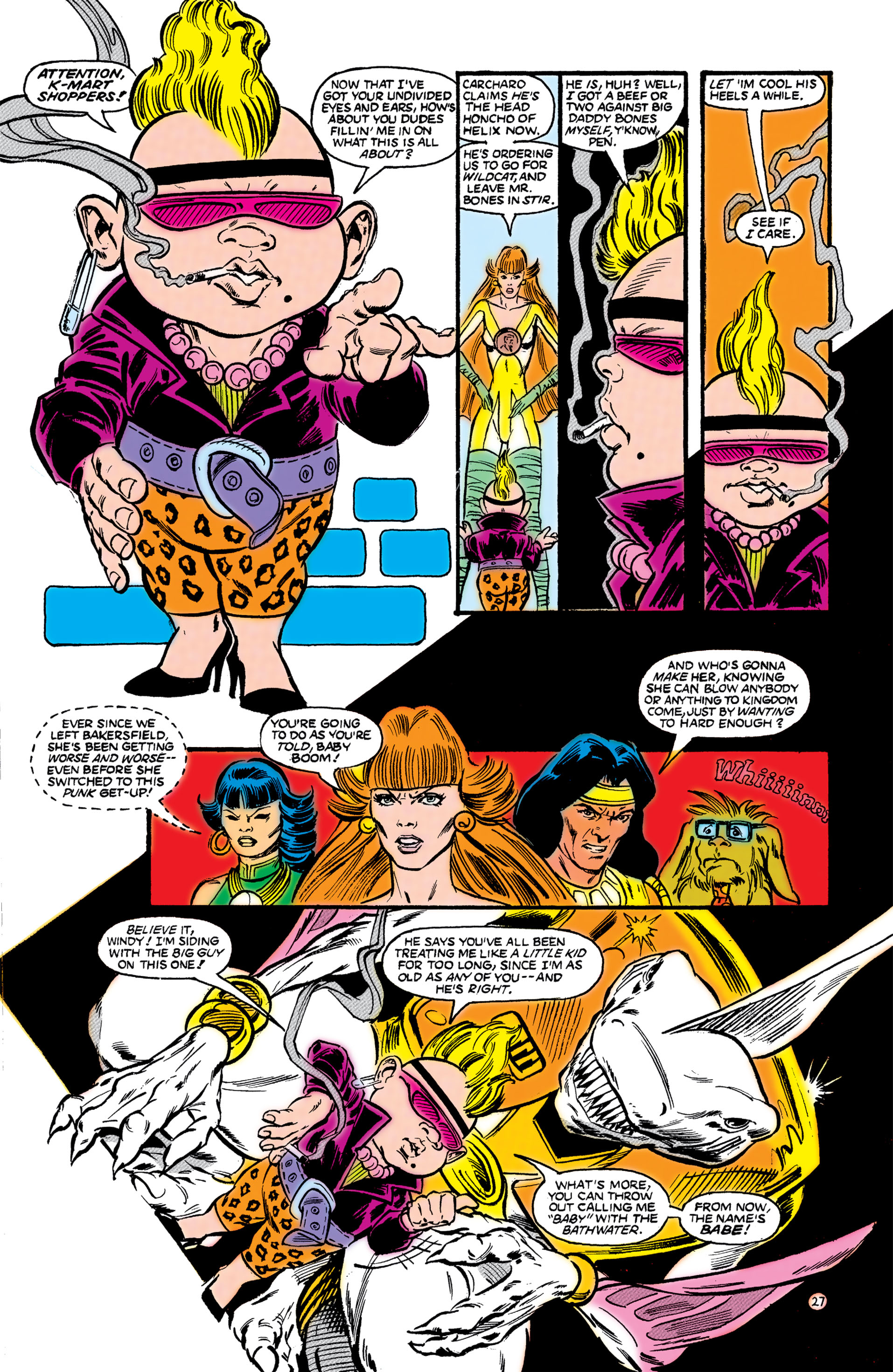 Read online Infinity Inc. (1984) comic -  Issue #28 - 28